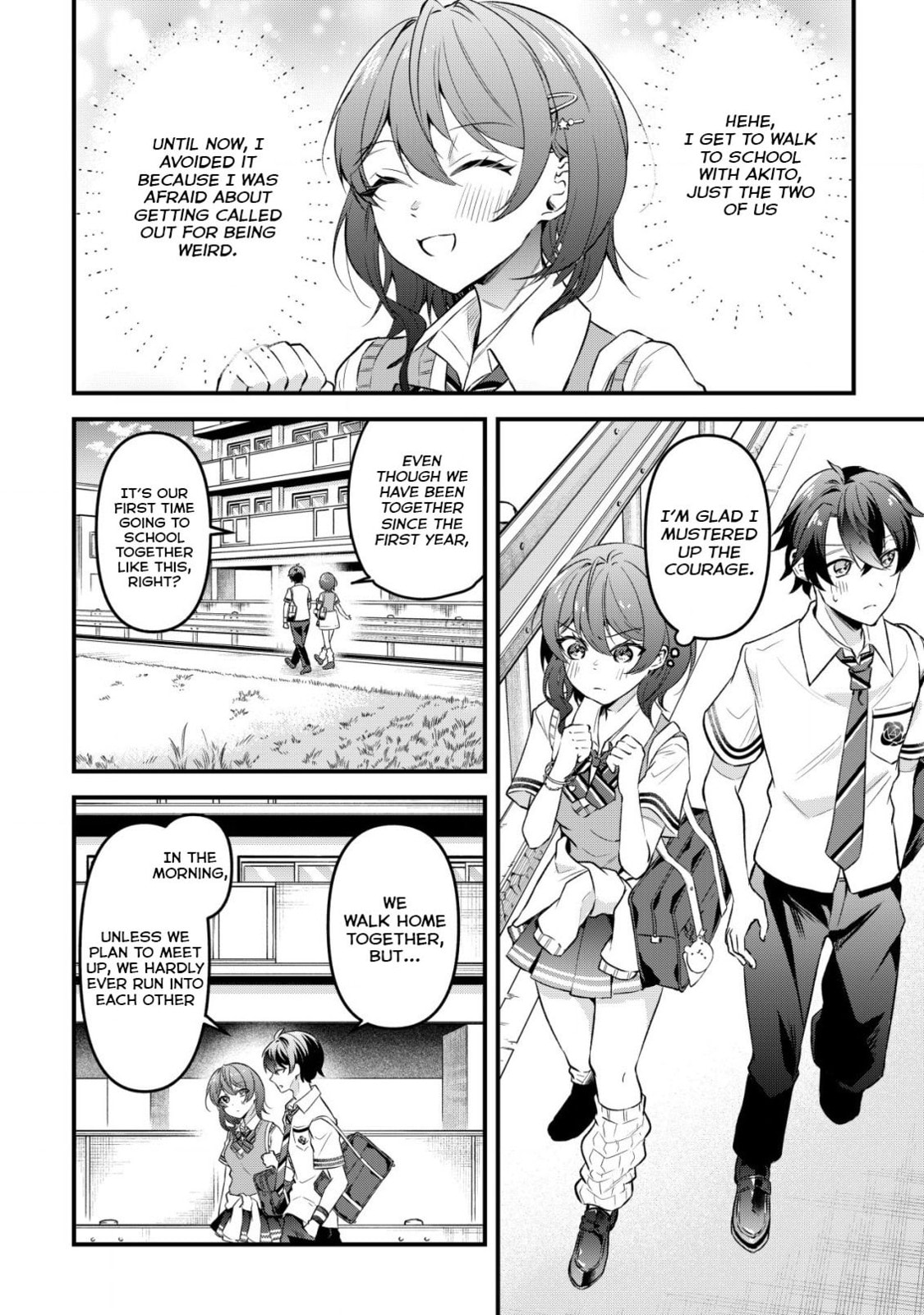 When I Murmured, 'I Want a Childhood Friend,' the Behavior of My Female Friend I Often Hang Out with Changed