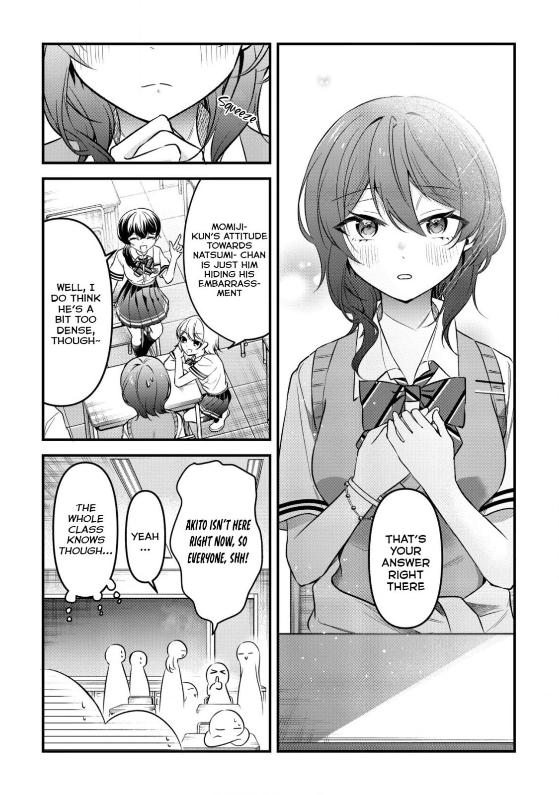 When I Murmured, 'I Want a Childhood Friend,' the Behavior of My Female Friend I Often Hang Out with Changed