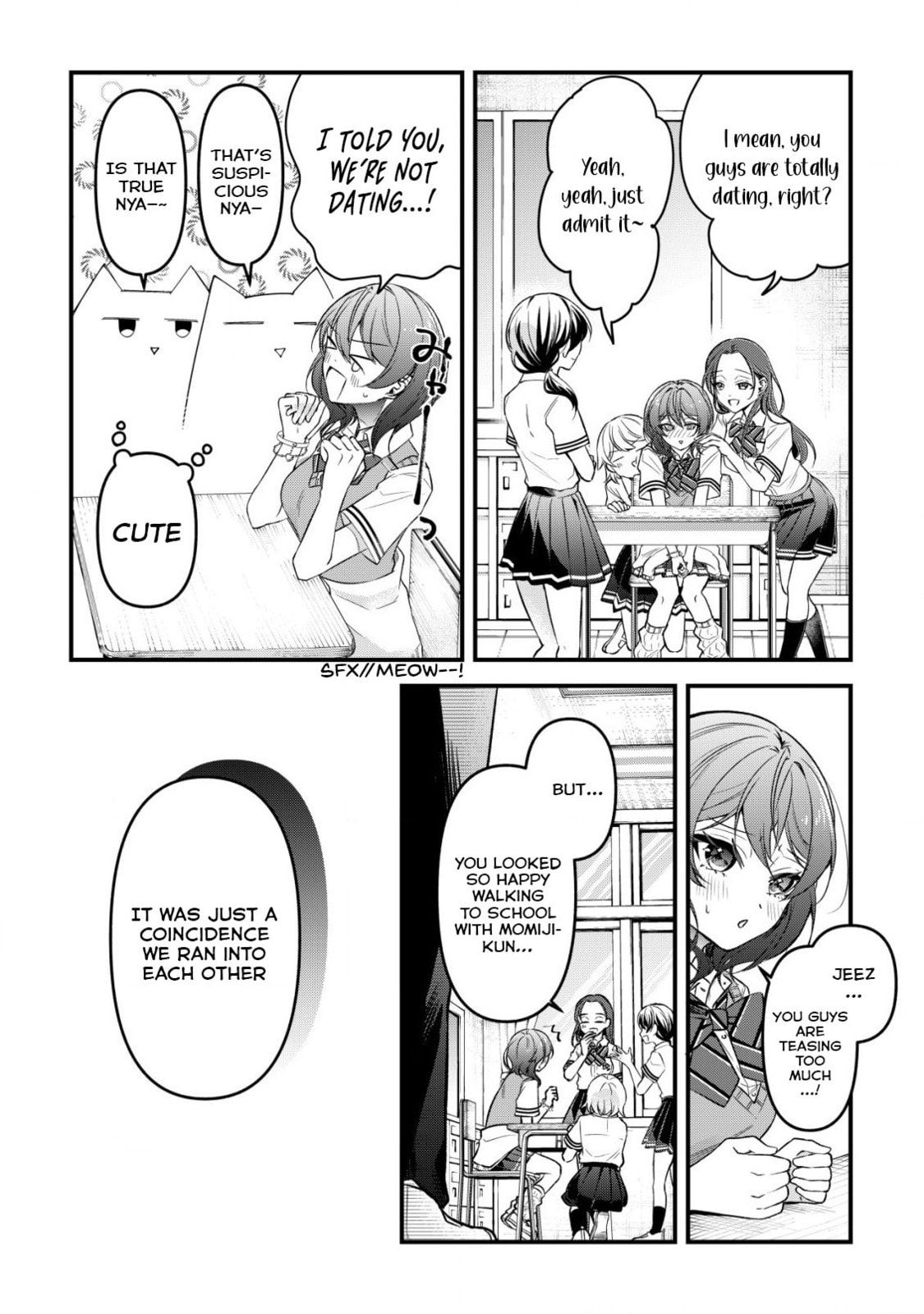 When I Murmured, 'I Want a Childhood Friend,' the Behavior of My Female Friend I Often Hang Out with Changed