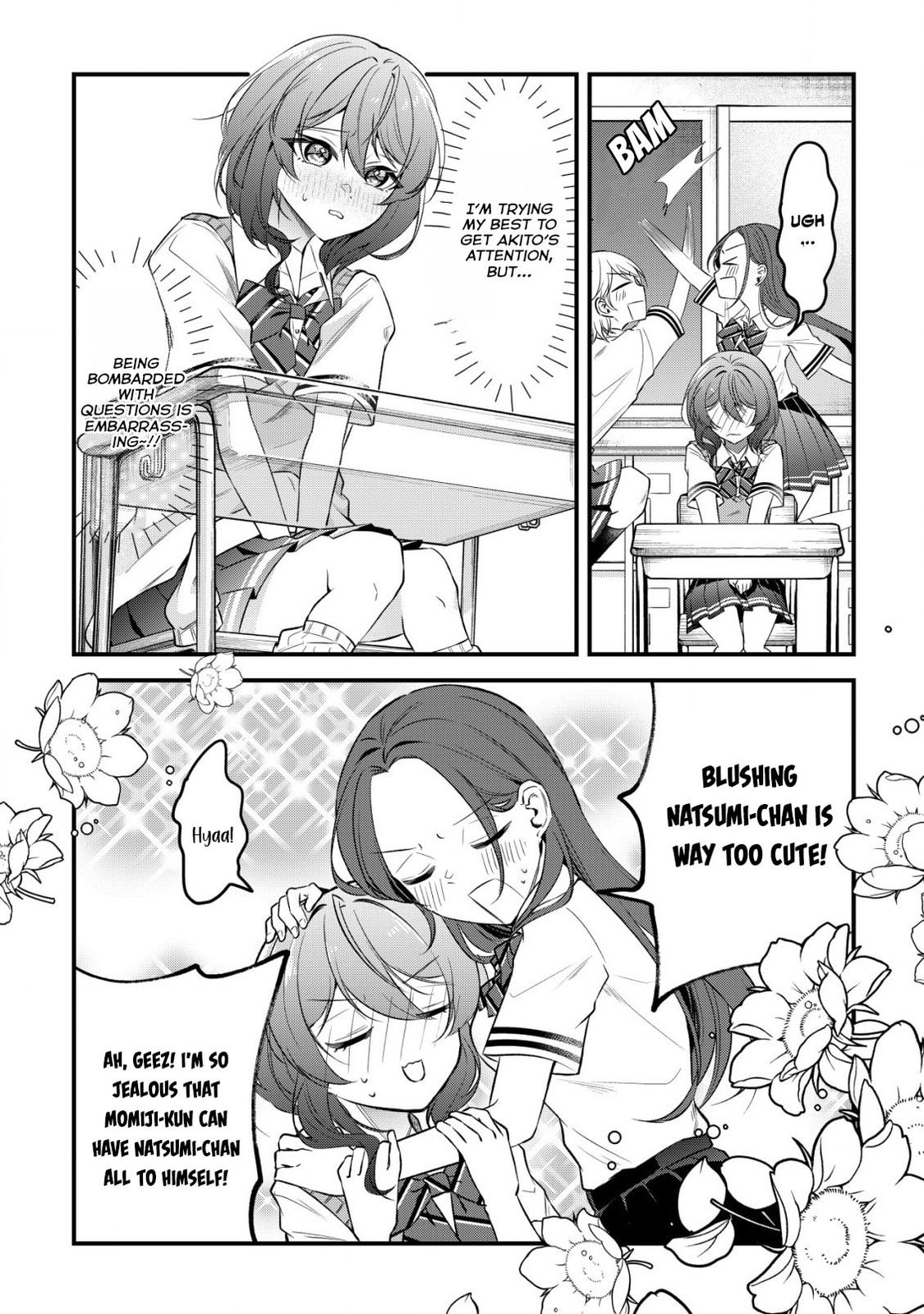 When I Murmured, 'I Want a Childhood Friend,' the Behavior of My Female Friend I Often Hang Out with Changed