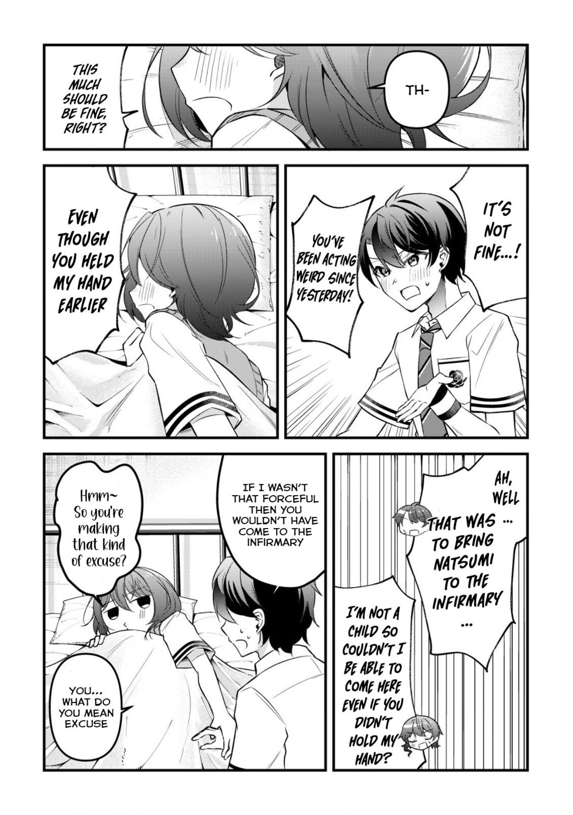 When I Murmured, 'I Want a Childhood Friend,' the Behavior of My Female Friend I Often Hang Out with Changed