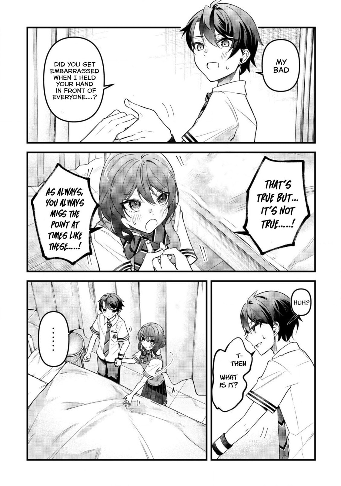 When I Murmured, 'I Want a Childhood Friend,' the Behavior of My Female Friend I Often Hang Out with Changed