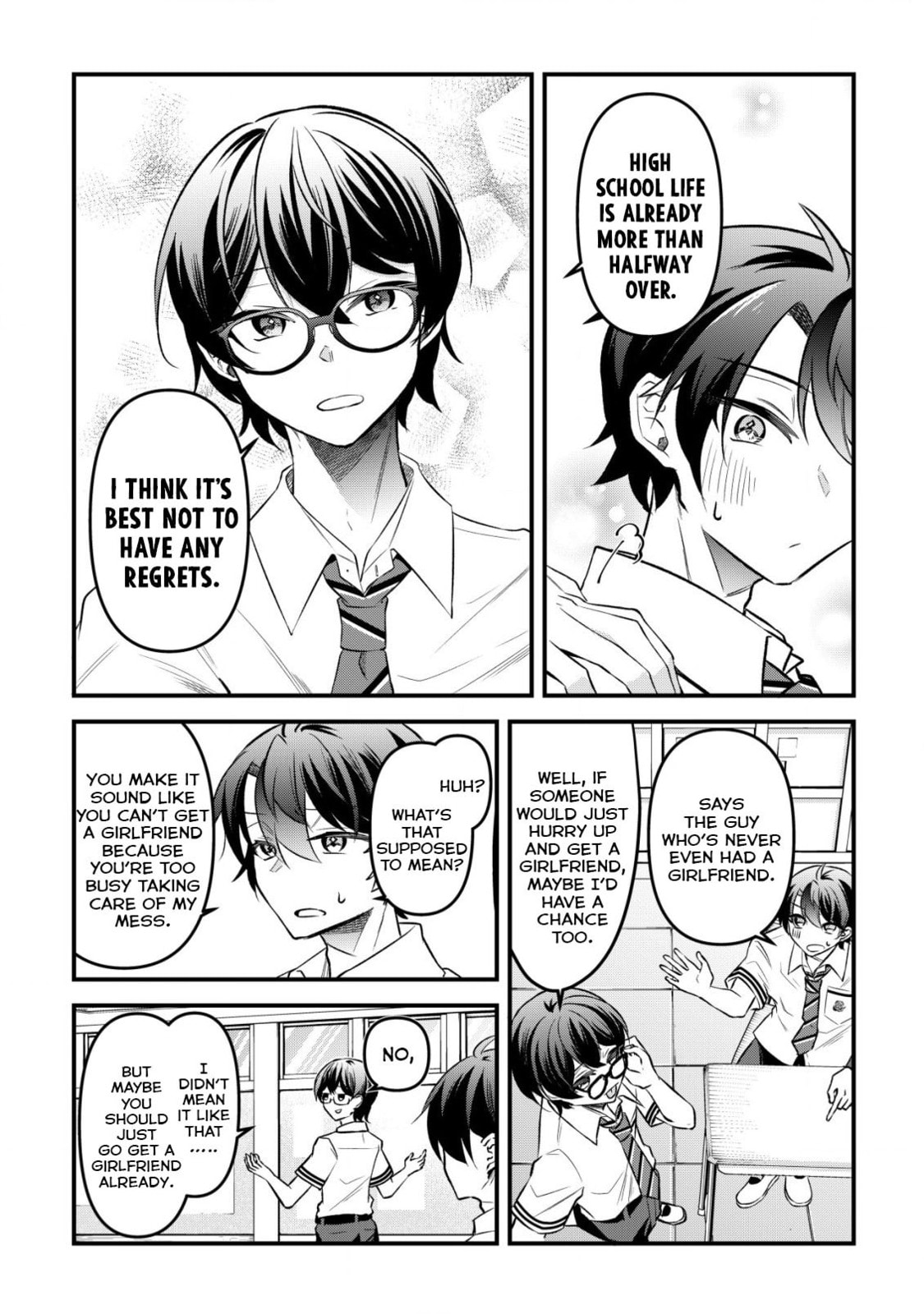 When I Murmured, 'I Want a Childhood Friend,' the Behavior of My Female Friend I Often Hang Out with Changed