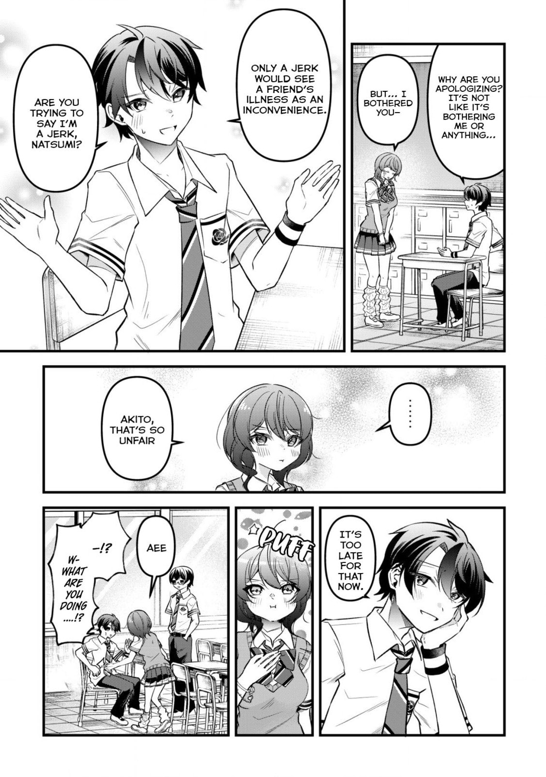 When I Murmured, 'I Want a Childhood Friend,' the Behavior of My Female Friend I Often Hang Out with Changed