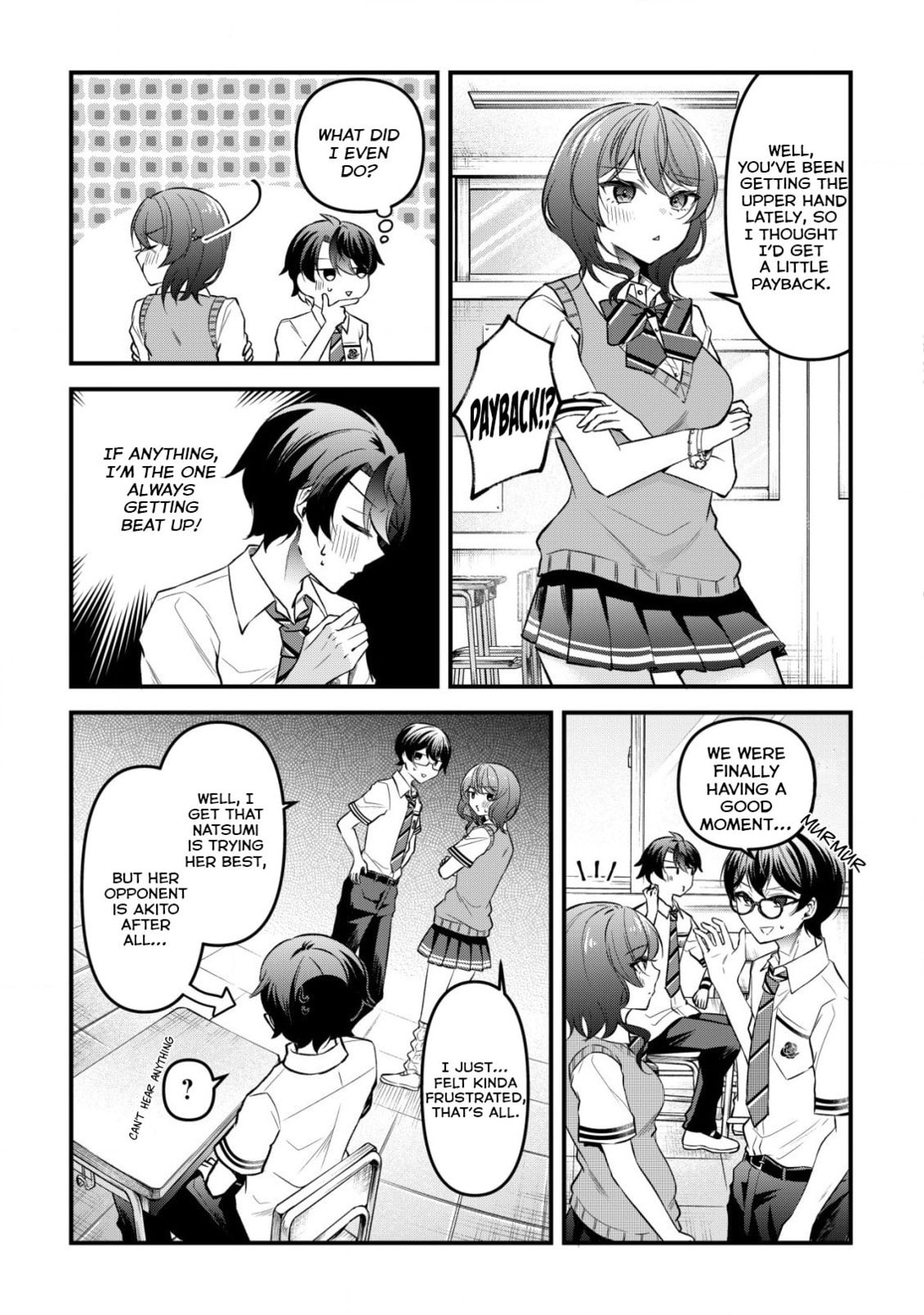 When I Murmured, 'I Want a Childhood Friend,' the Behavior of My Female Friend I Often Hang Out with Changed