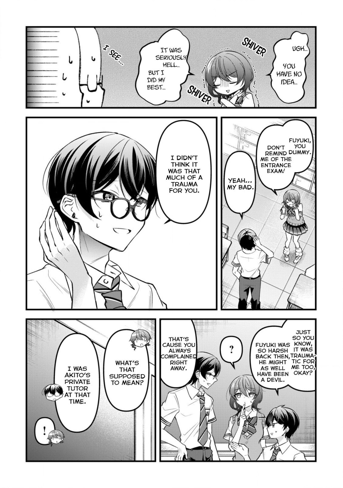 When I Murmured, 'I Want a Childhood Friend,' the Behavior of My Female Friend I Often Hang Out with Changed