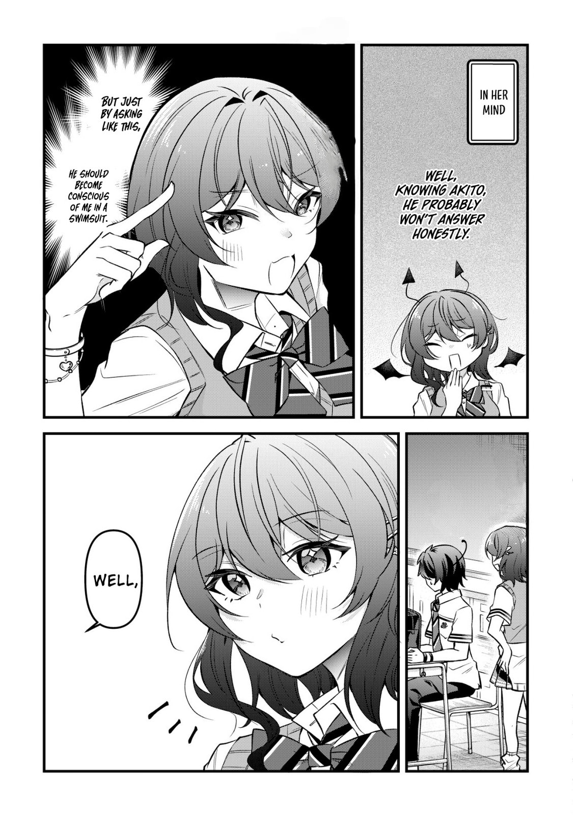 When I Murmured, 'I Want a Childhood Friend,' the Behavior of My Female Friend I Often Hang Out with Changed