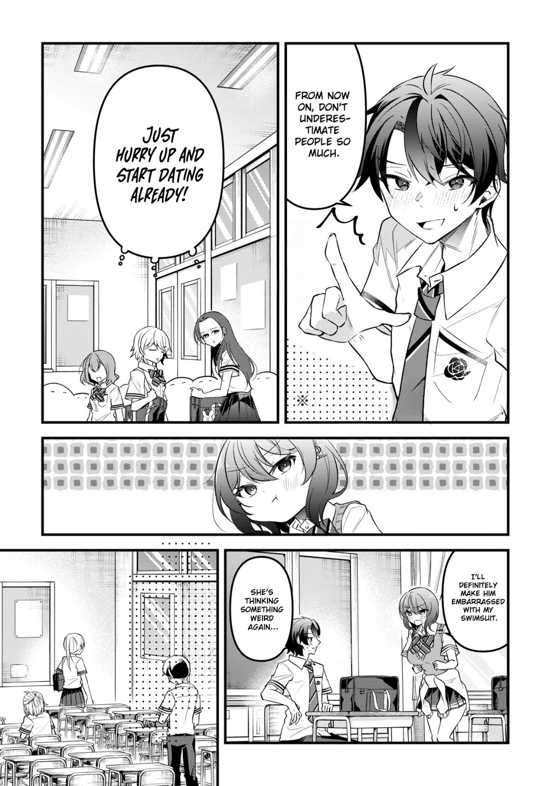 When I Murmured, 'I Want a Childhood Friend,' the Behavior of My Female Friend I Often Hang Out with Changed