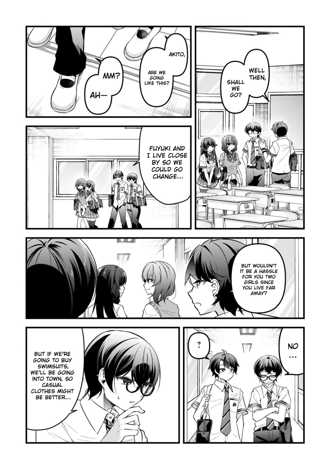 When I Murmured, 'I Want a Childhood Friend,' the Behavior of My Female Friend I Often Hang Out with Changed