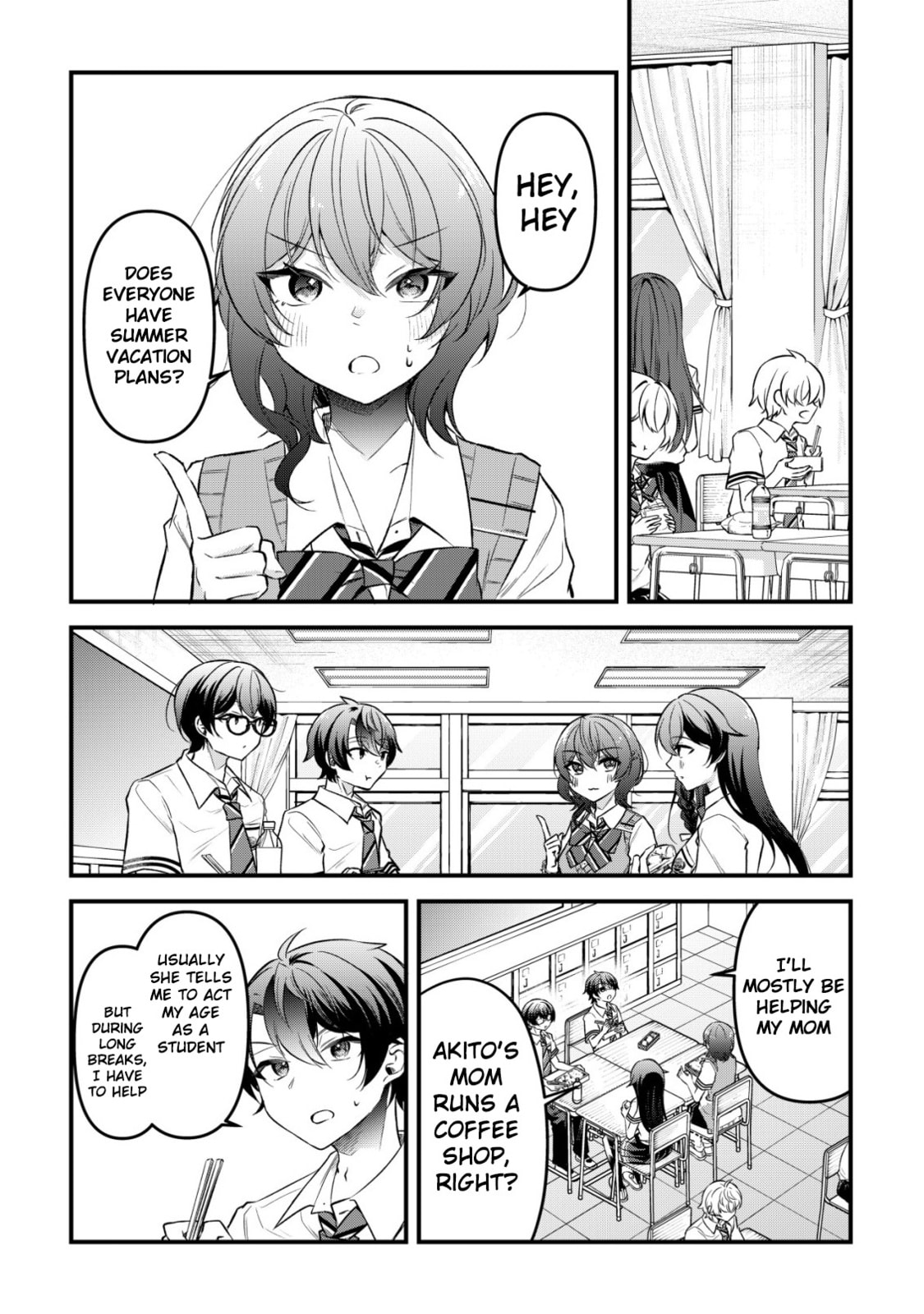 When I Murmured, 'I Want a Childhood Friend,' the Behavior of My Female Friend I Often Hang Out with Changed