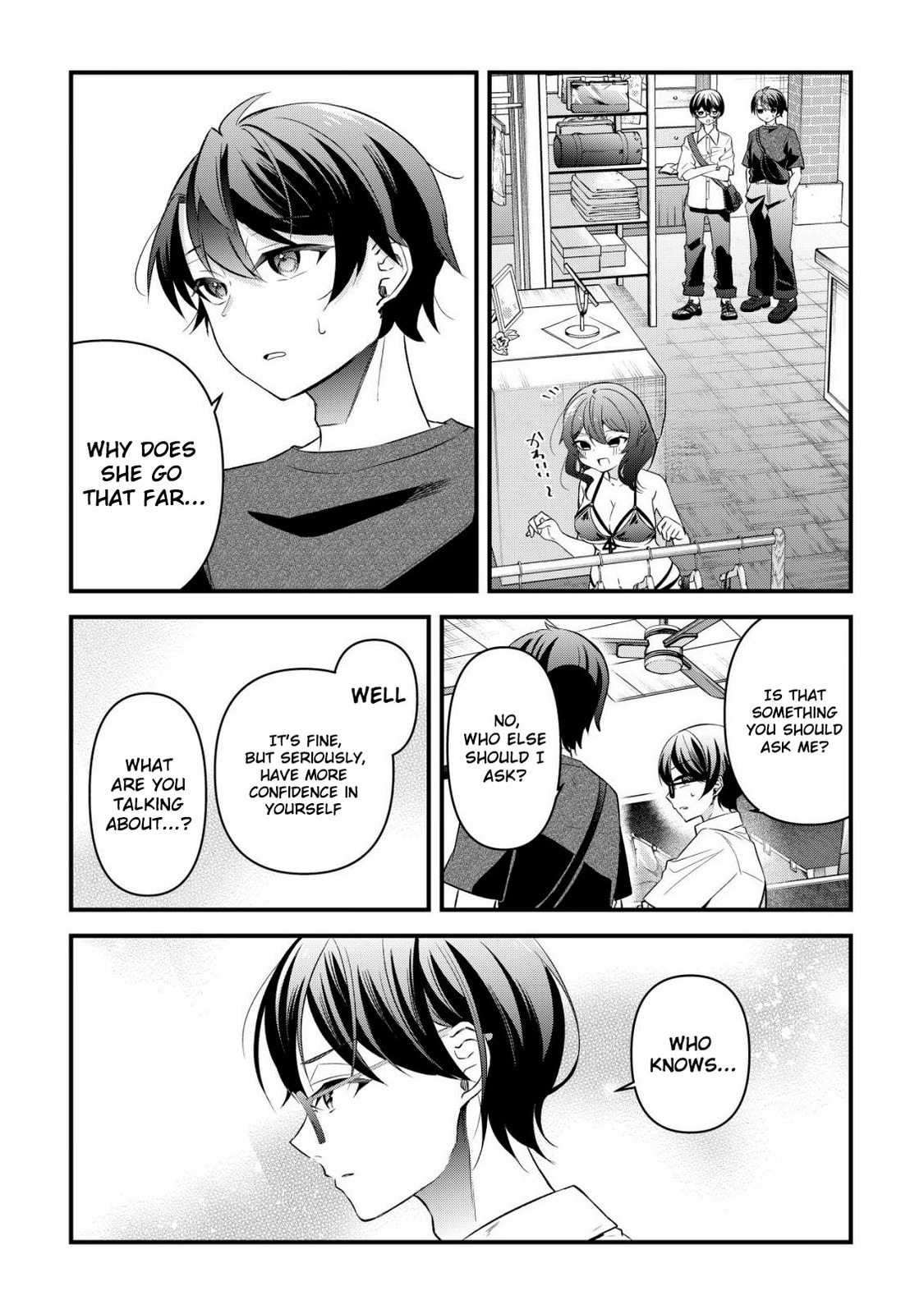 When I Murmured, 'I Want a Childhood Friend,' the Behavior of My Female Friend I Often Hang Out with Changed