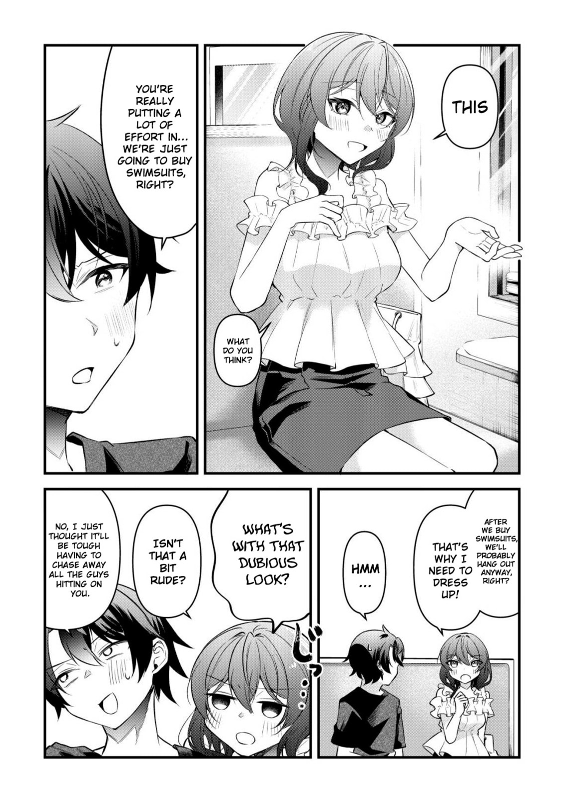 When I Murmured, 'I Want a Childhood Friend,' the Behavior of My Female Friend I Often Hang Out with Changed