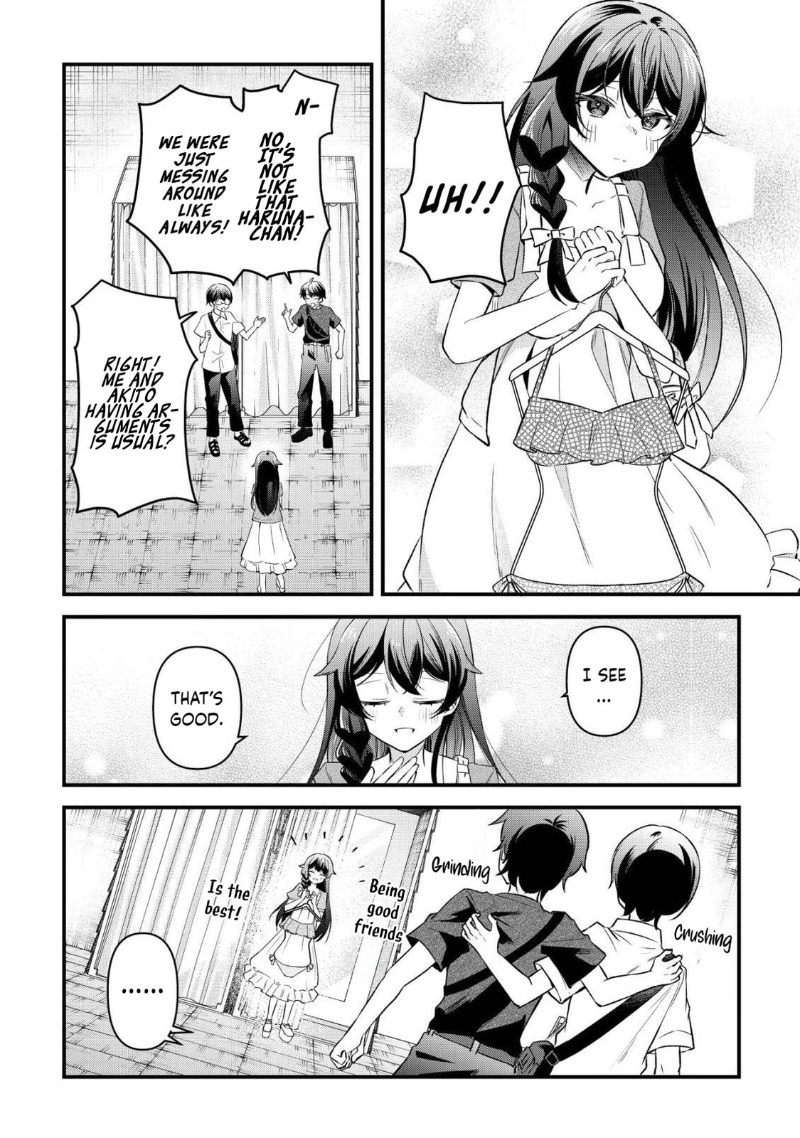 When I Murmured, 'I Want a Childhood Friend,' the Behavior of My Female Friend I Often Hang Out with Changed