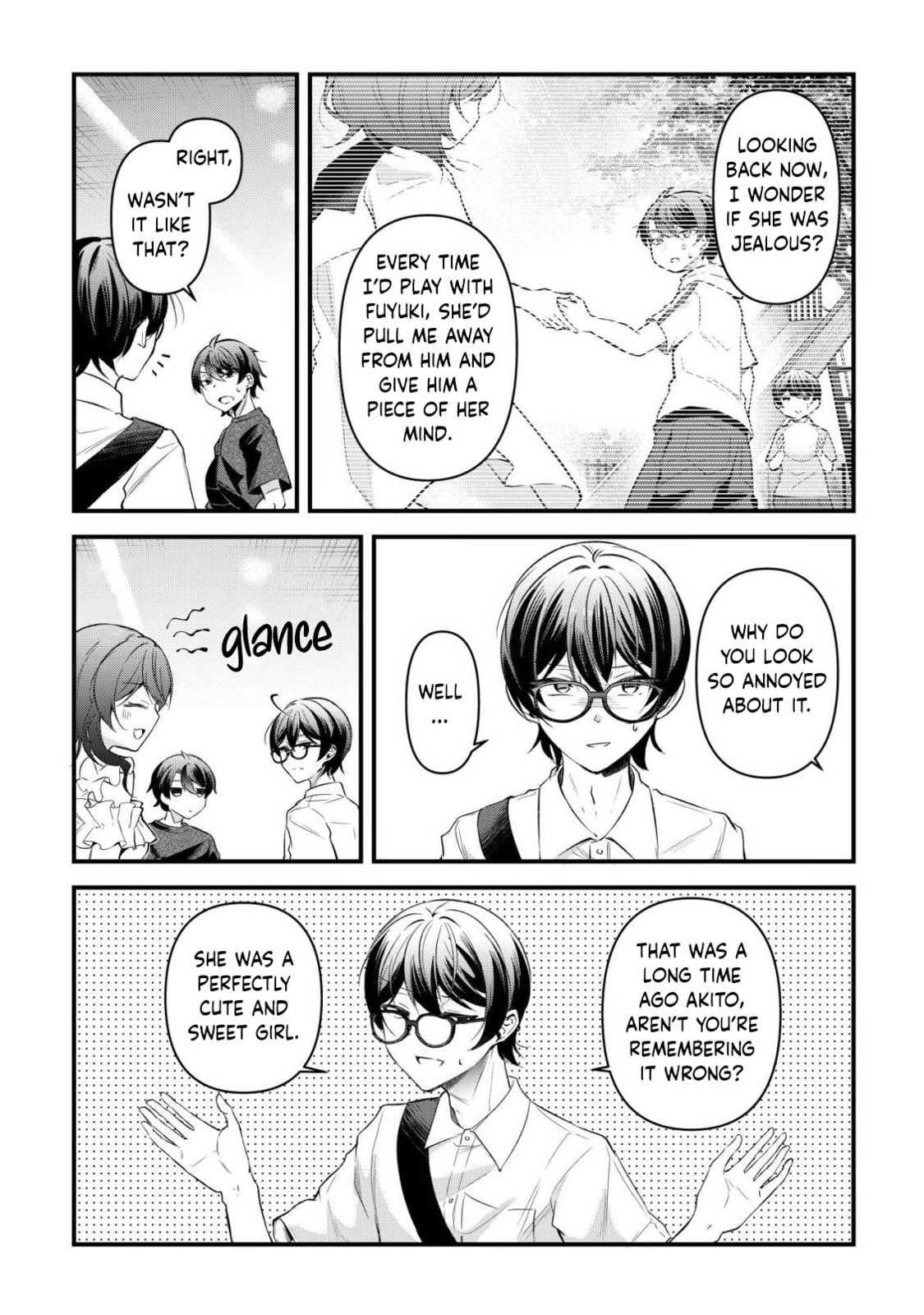 When I Murmured, 'I Want a Childhood Friend,' the Behavior of My Female Friend I Often Hang Out with Changed