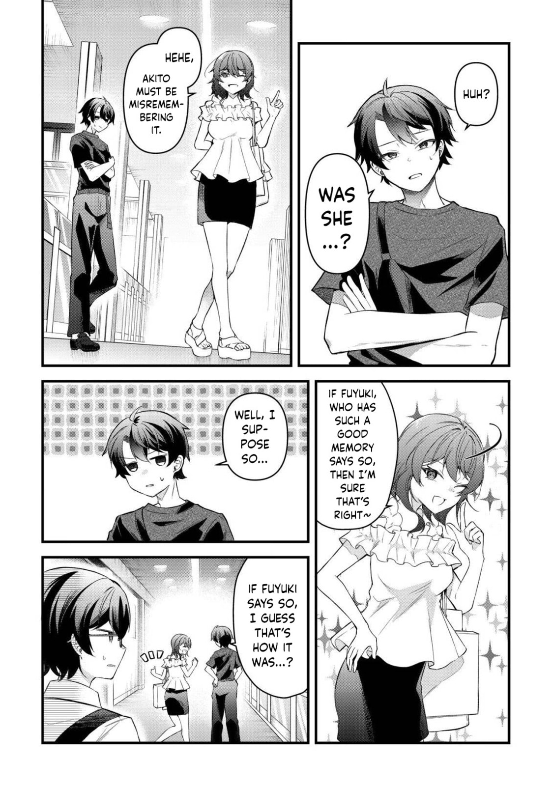 When I Murmured, 'I Want a Childhood Friend,' the Behavior of My Female Friend I Often Hang Out with Changed