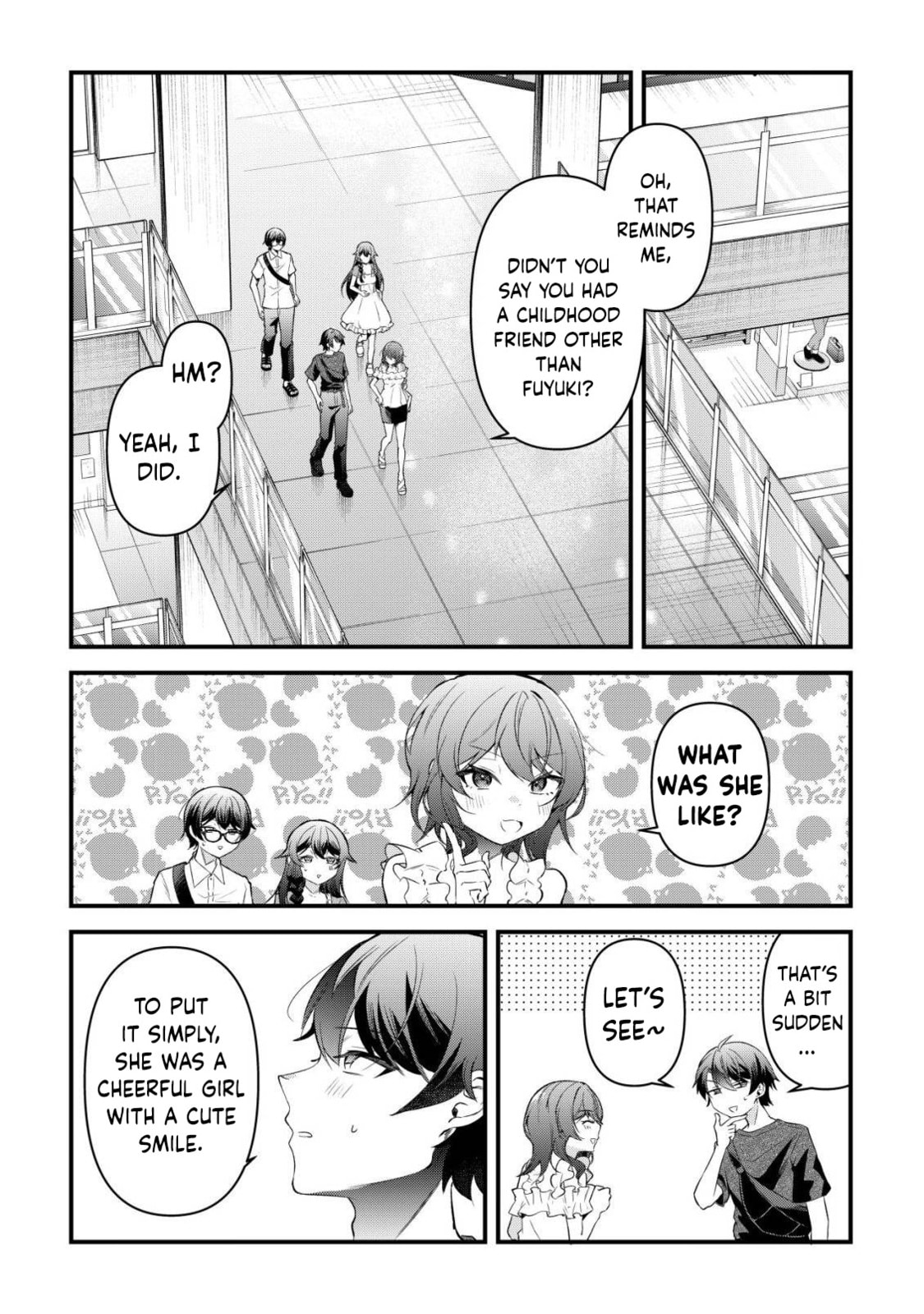 When I Murmured, 'I Want a Childhood Friend,' the Behavior of My Female Friend I Often Hang Out with Changed