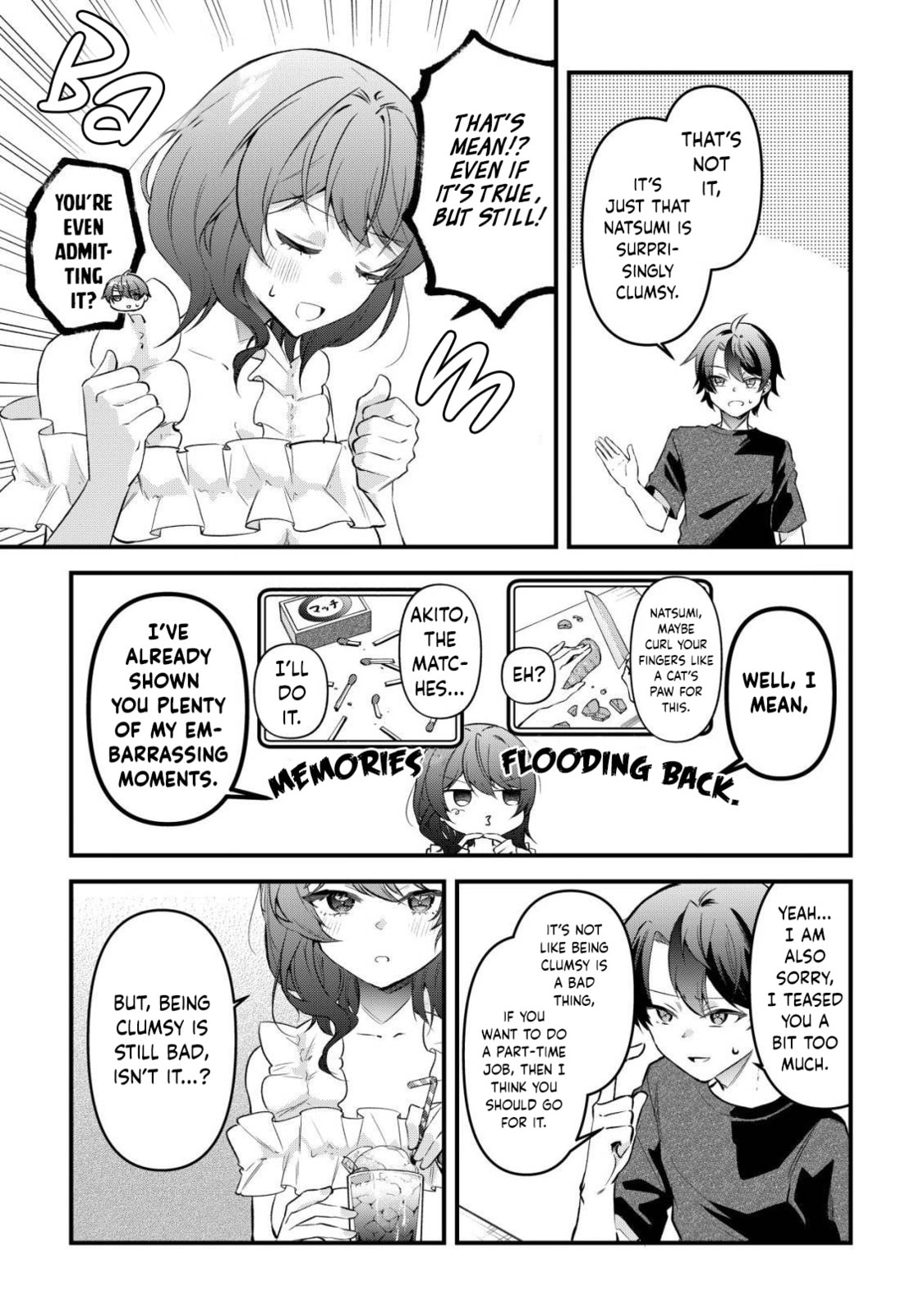 When I Murmured, 'I Want a Childhood Friend,' the Behavior of My Female Friend I Often Hang Out with Changed