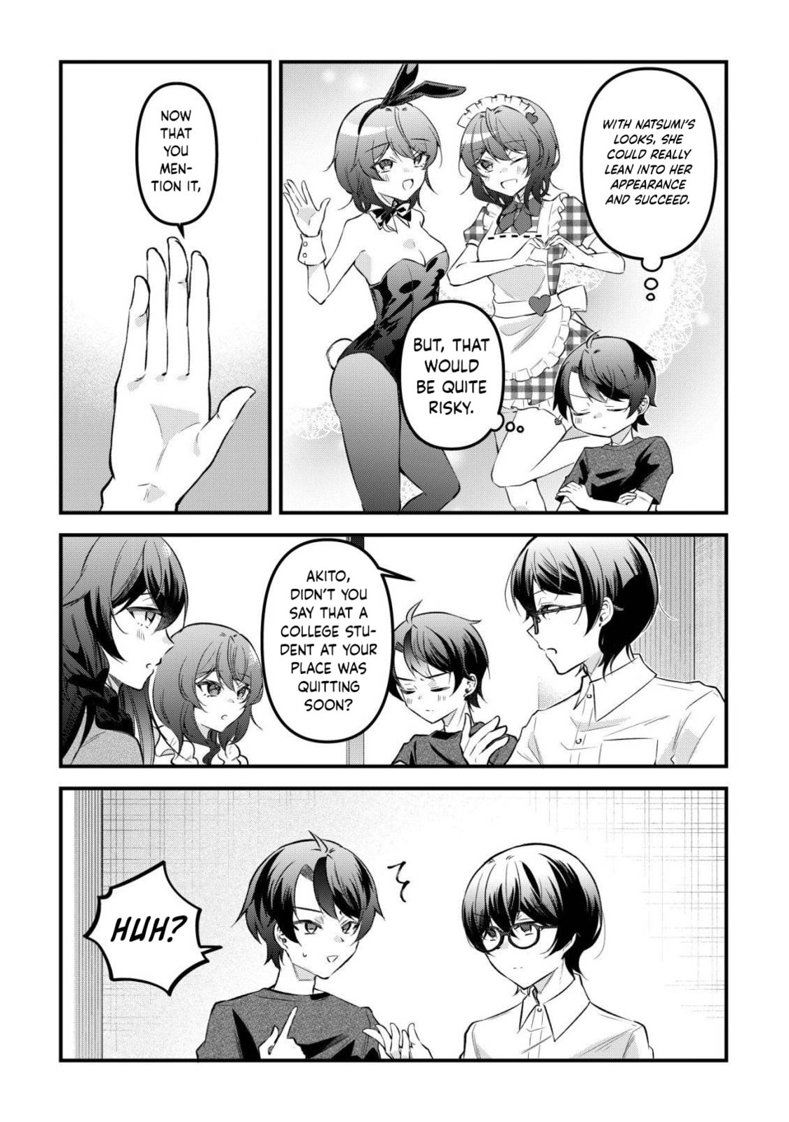 When I Murmured, 'I Want a Childhood Friend,' the Behavior of My Female Friend I Often Hang Out with Changed