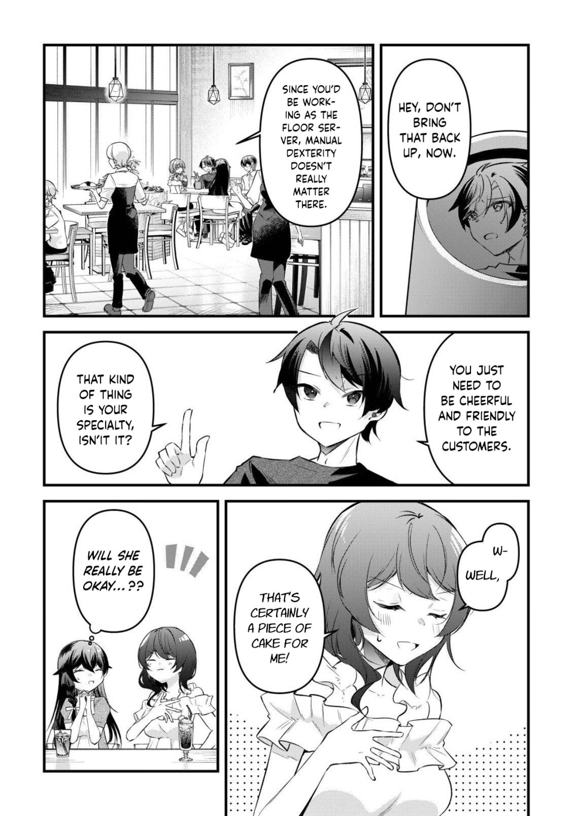 When I Murmured, 'I Want a Childhood Friend,' the Behavior of My Female Friend I Often Hang Out with Changed