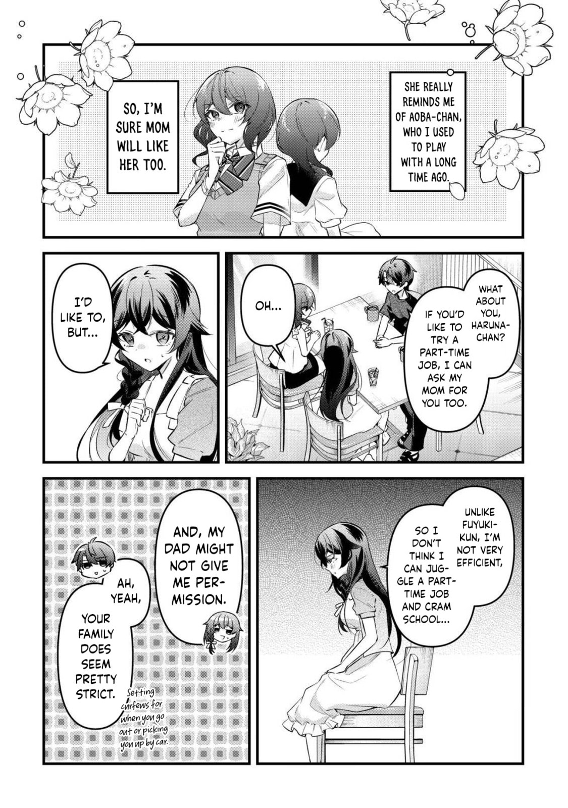 When I Murmured, 'I Want a Childhood Friend,' the Behavior of My Female Friend I Often Hang Out with Changed