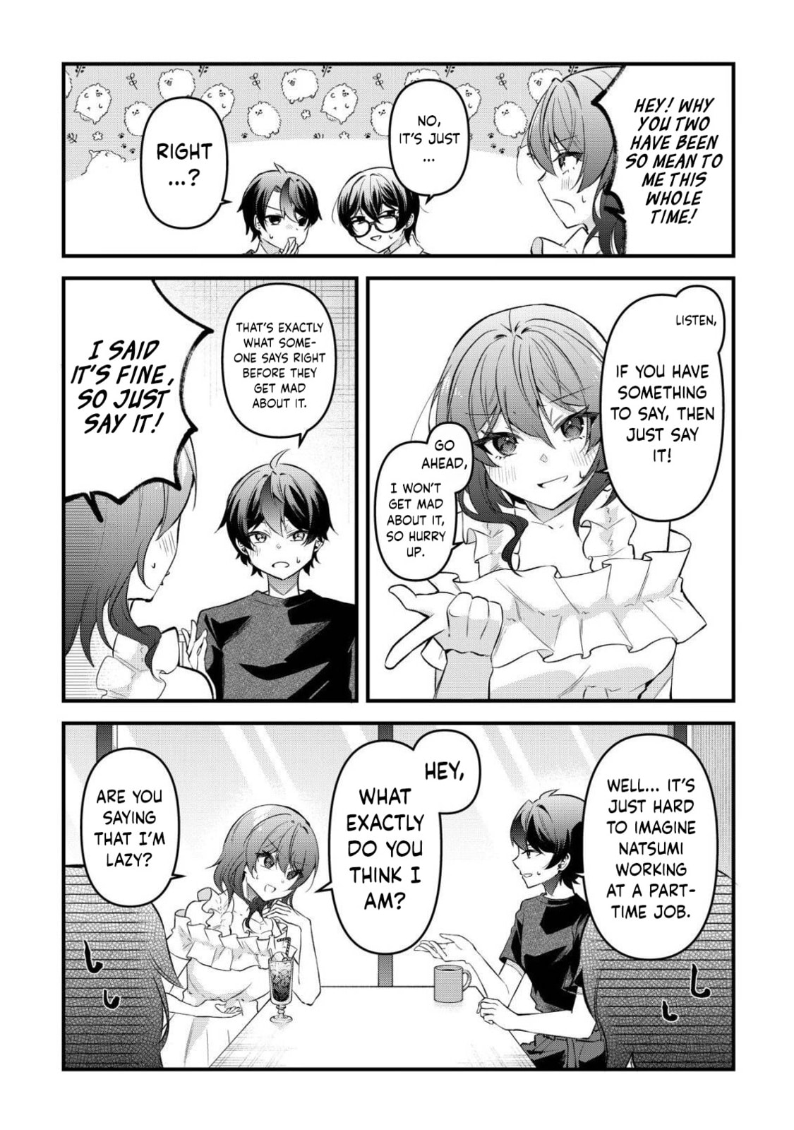 When I Murmured, 'I Want a Childhood Friend,' the Behavior of My Female Friend I Often Hang Out with Changed