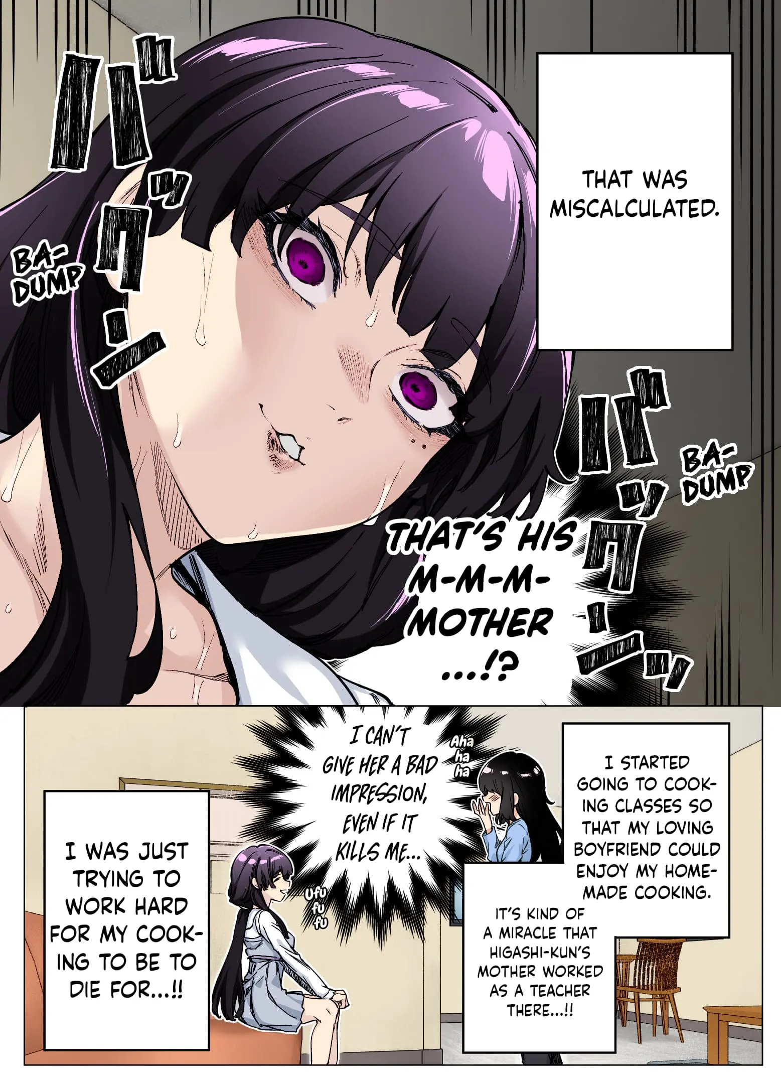 I Thought She Was a Yandere, but Apparently She's Even Worse (Colored) — Chapter 49 — Page 2