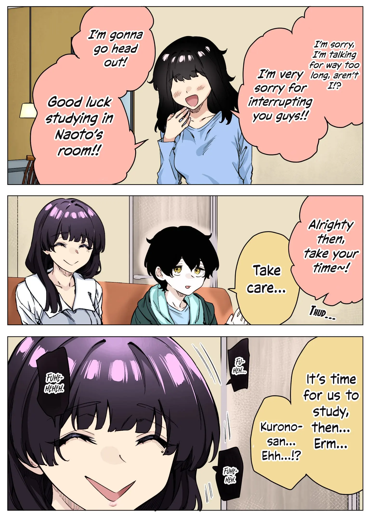 I Thought She Was a Yandere, but Apparently She's Even Worse (Colored) — Chapter 49 — Page 3