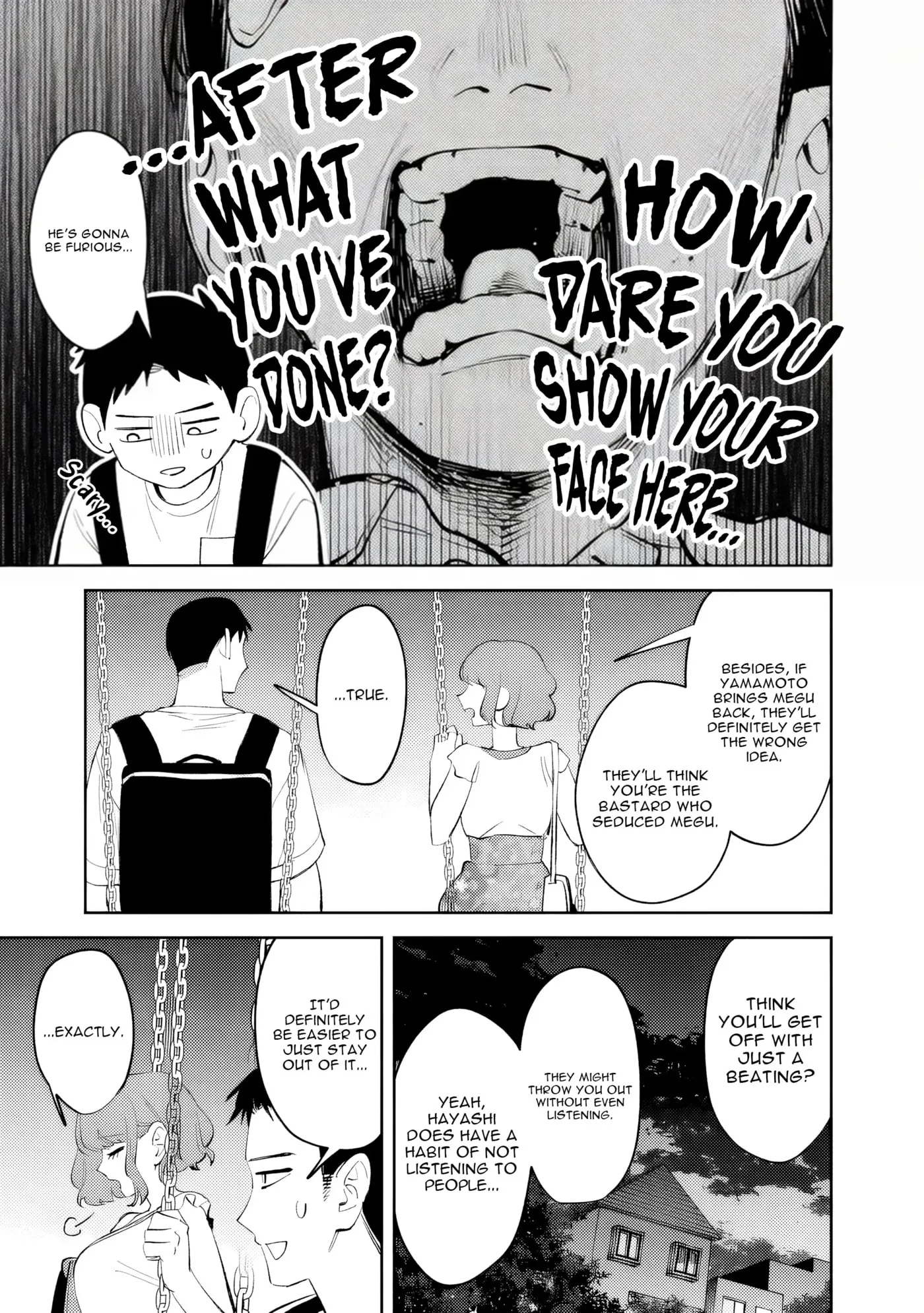 Living together with the queen from my high school days who was arrogant, surprisingly isn't that uncomfortable — Chapter 37 — Page 9