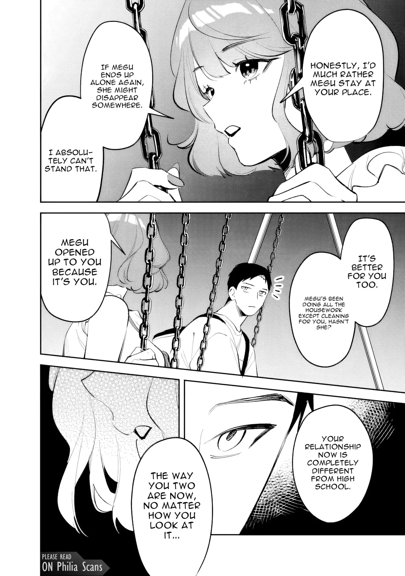 Living together with the queen from my high school days who was arrogant, surprisingly isn't that uncomfortable — Chapter 37 — Page 10