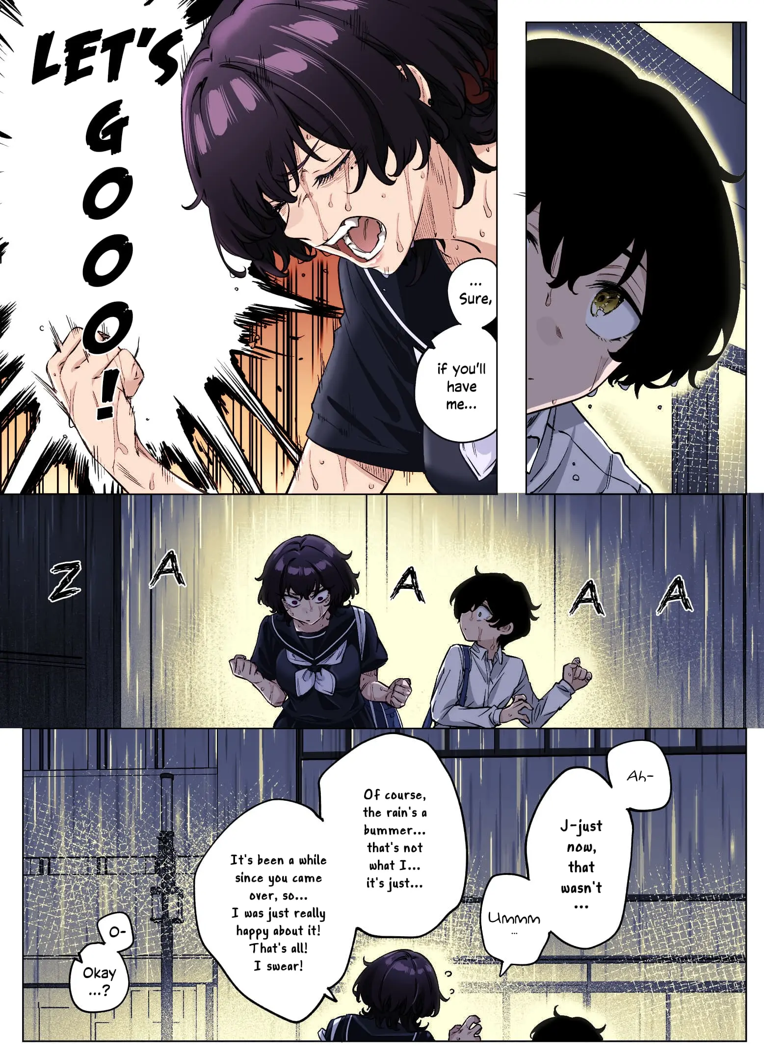 I Thought She Was a Yandere, but Apparently She's Even Worse (Colored) — Chapter 72 — Page 3