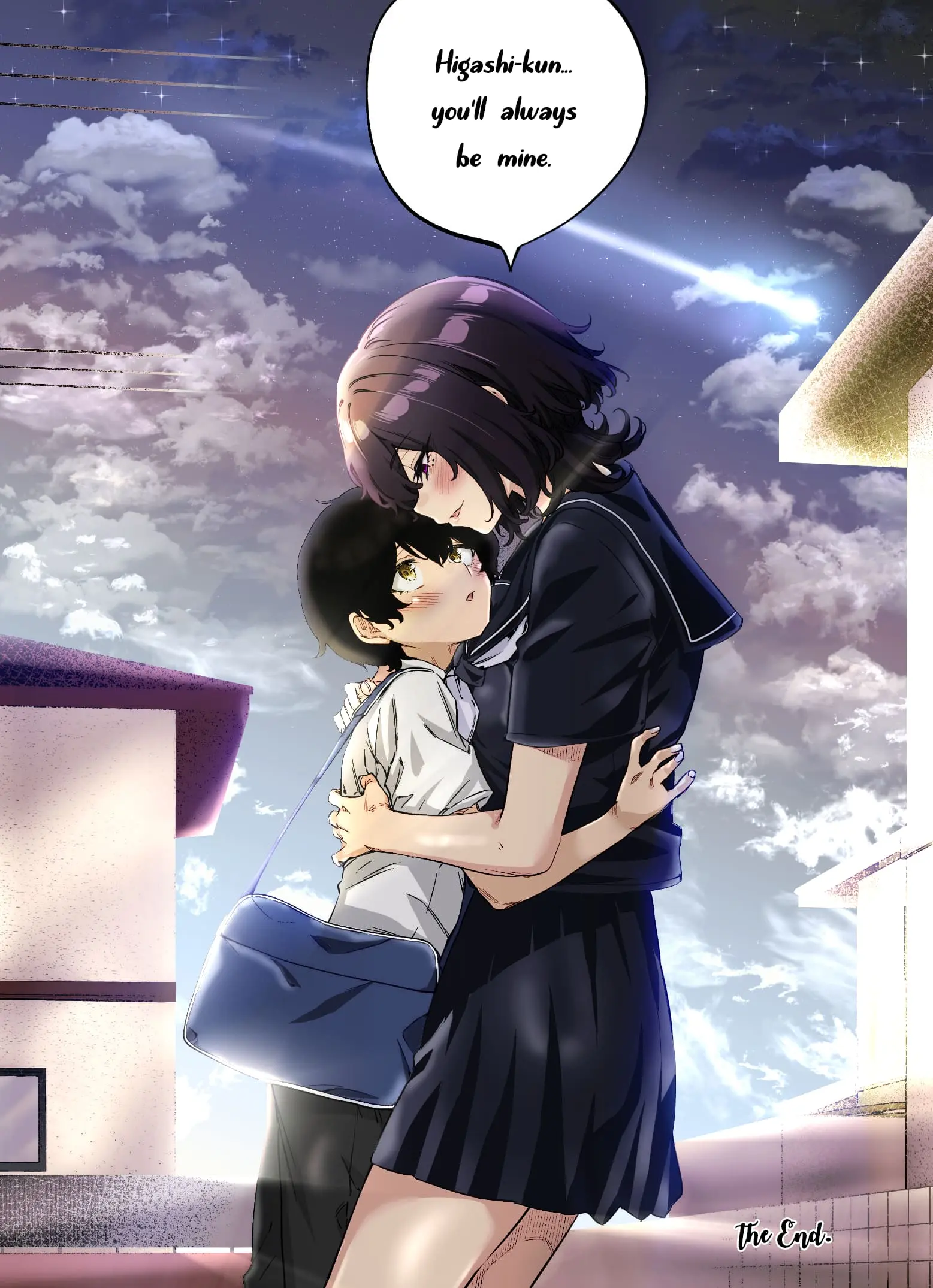 I Thought She Was a Yandere, but Apparently She's Even Worse (Colored) — Chapter 78 END — Page 8
