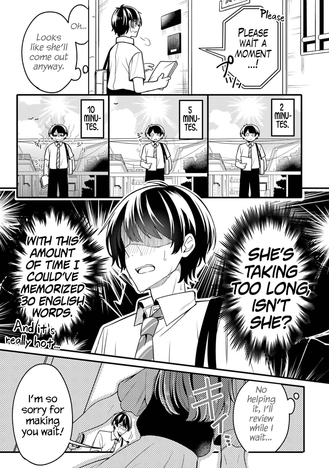 Alone in a Room With a Beautiful Girl in Defenseless Cute Pajamas