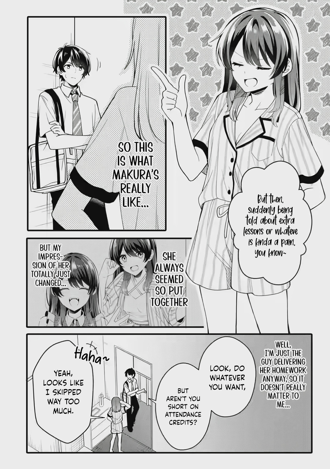 Alone in a Room With a Beautiful Girl in Defenseless Cute Pajamas