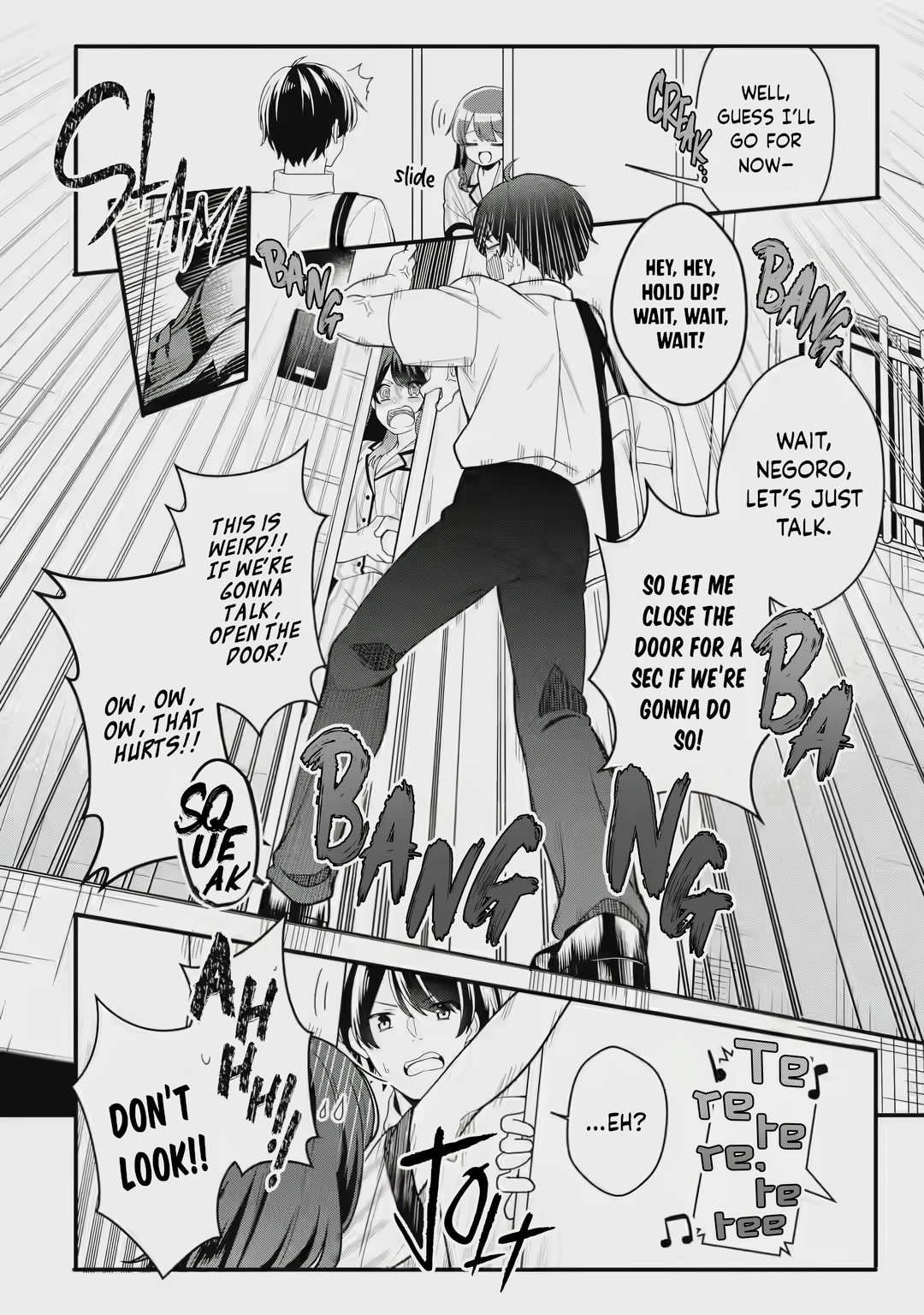 Alone in a Room With a Beautiful Girl in Defenseless Cute Pajamas