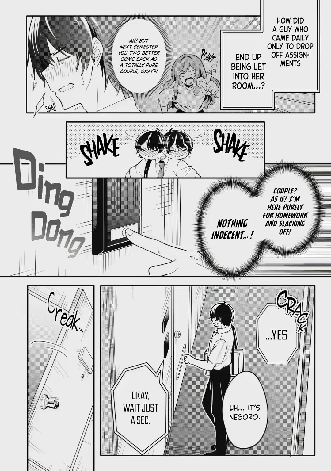 Alone in a Room With a Beautiful Girl in Defenseless Cute Pajamas