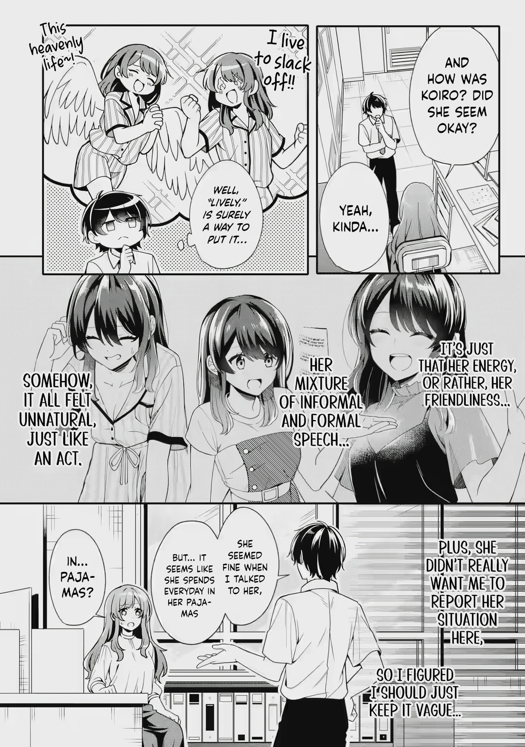 Alone in a Room With a Beautiful Girl in Defenseless Cute Pajamas