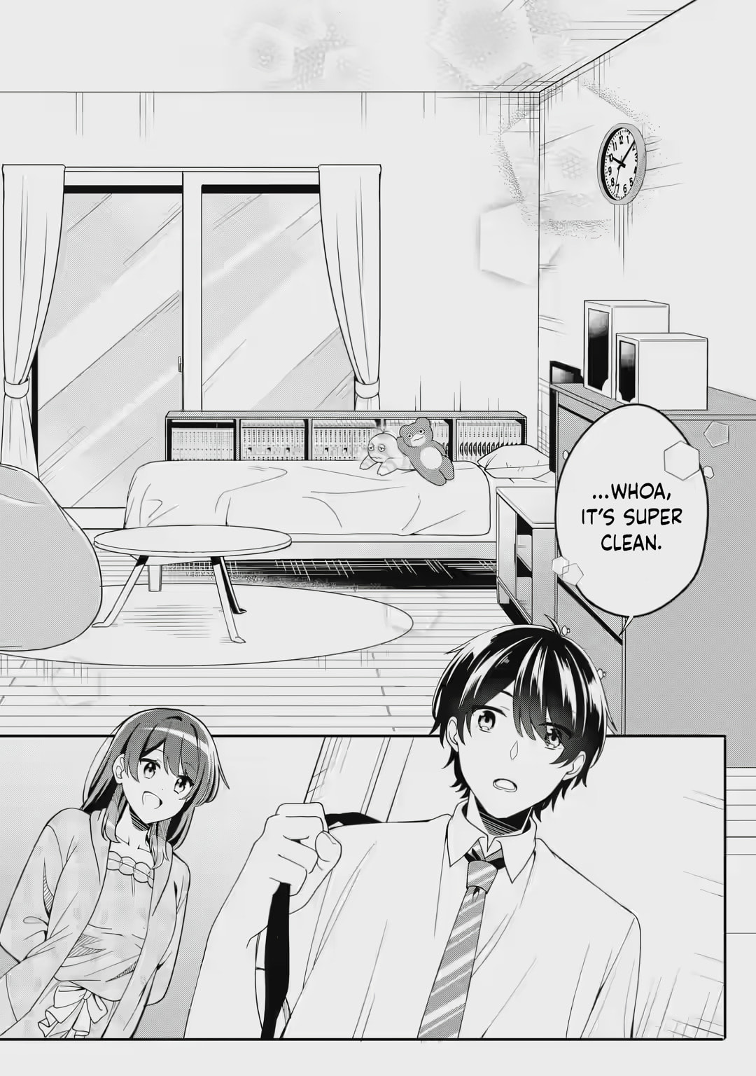 Alone in a Room With a Beautiful Girl in Defenseless Cute Pajamas