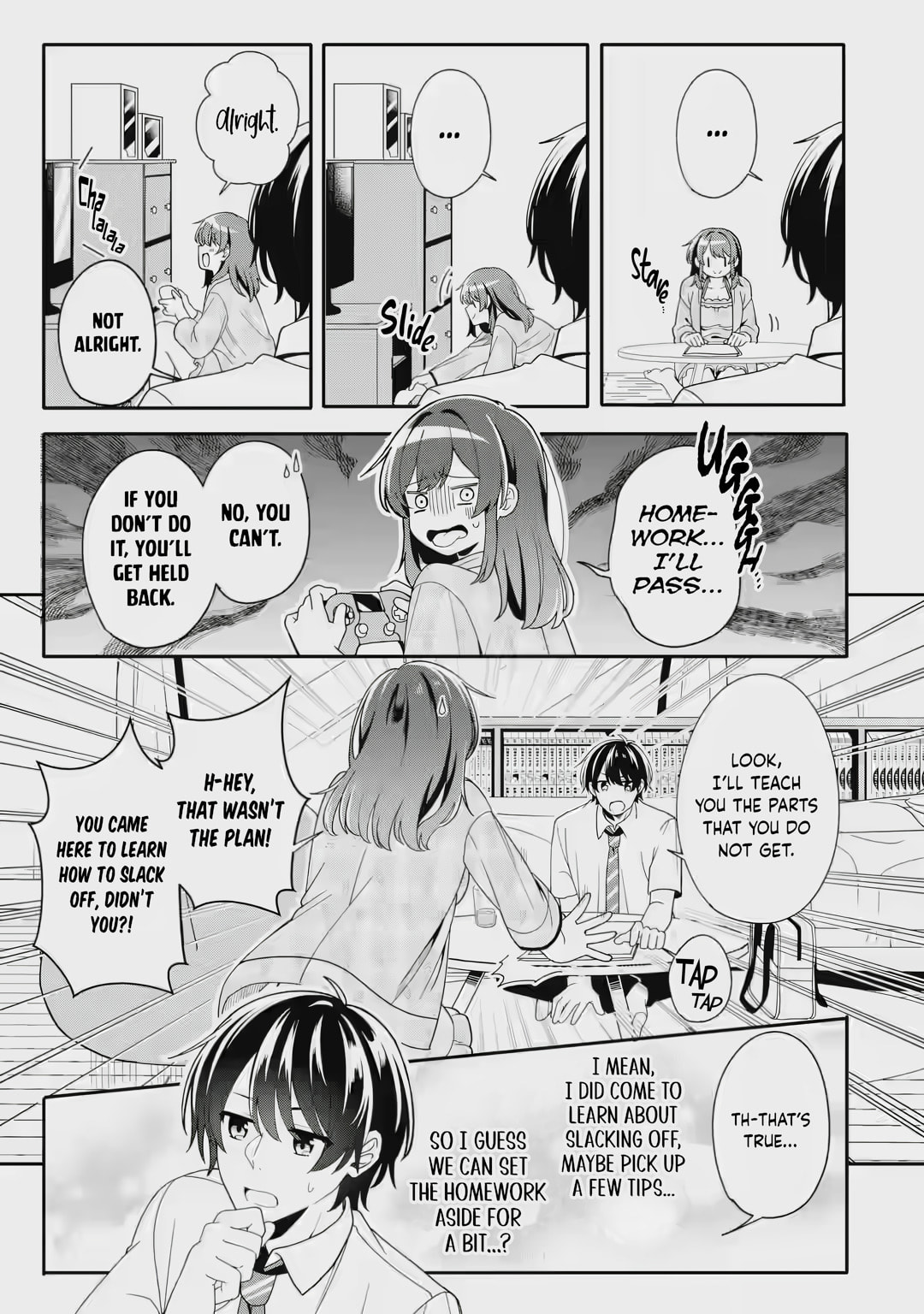 Alone in a Room With a Beautiful Girl in Defenseless Cute Pajamas