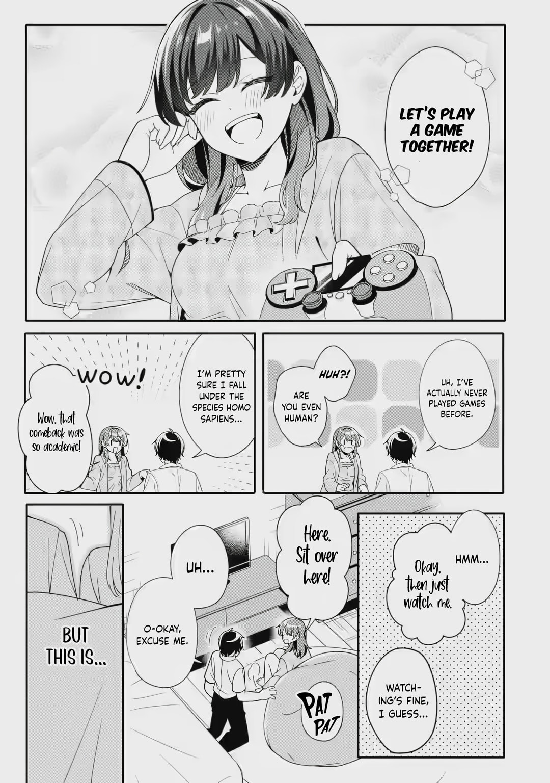 Alone in a Room With a Beautiful Girl in Defenseless Cute Pajamas