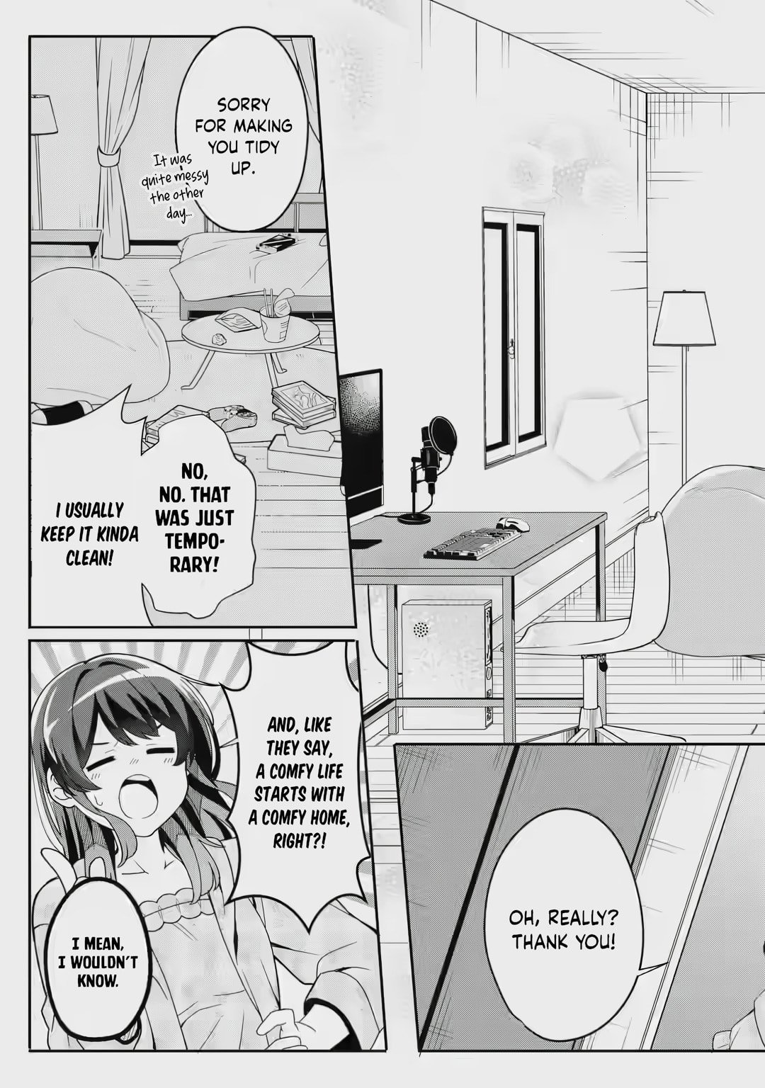 Alone in a Room With a Beautiful Girl in Defenseless Cute Pajamas