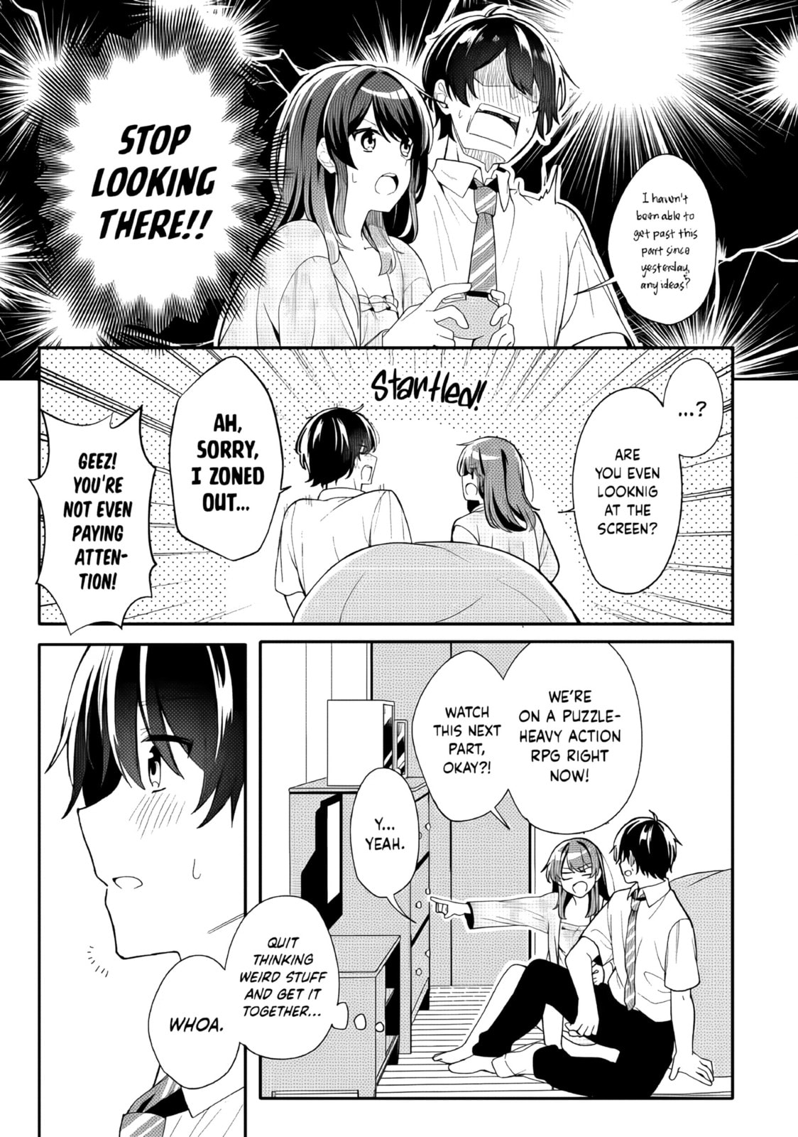 Alone in a Room With a Beautiful Girl in Defenseless Cute Pajamas