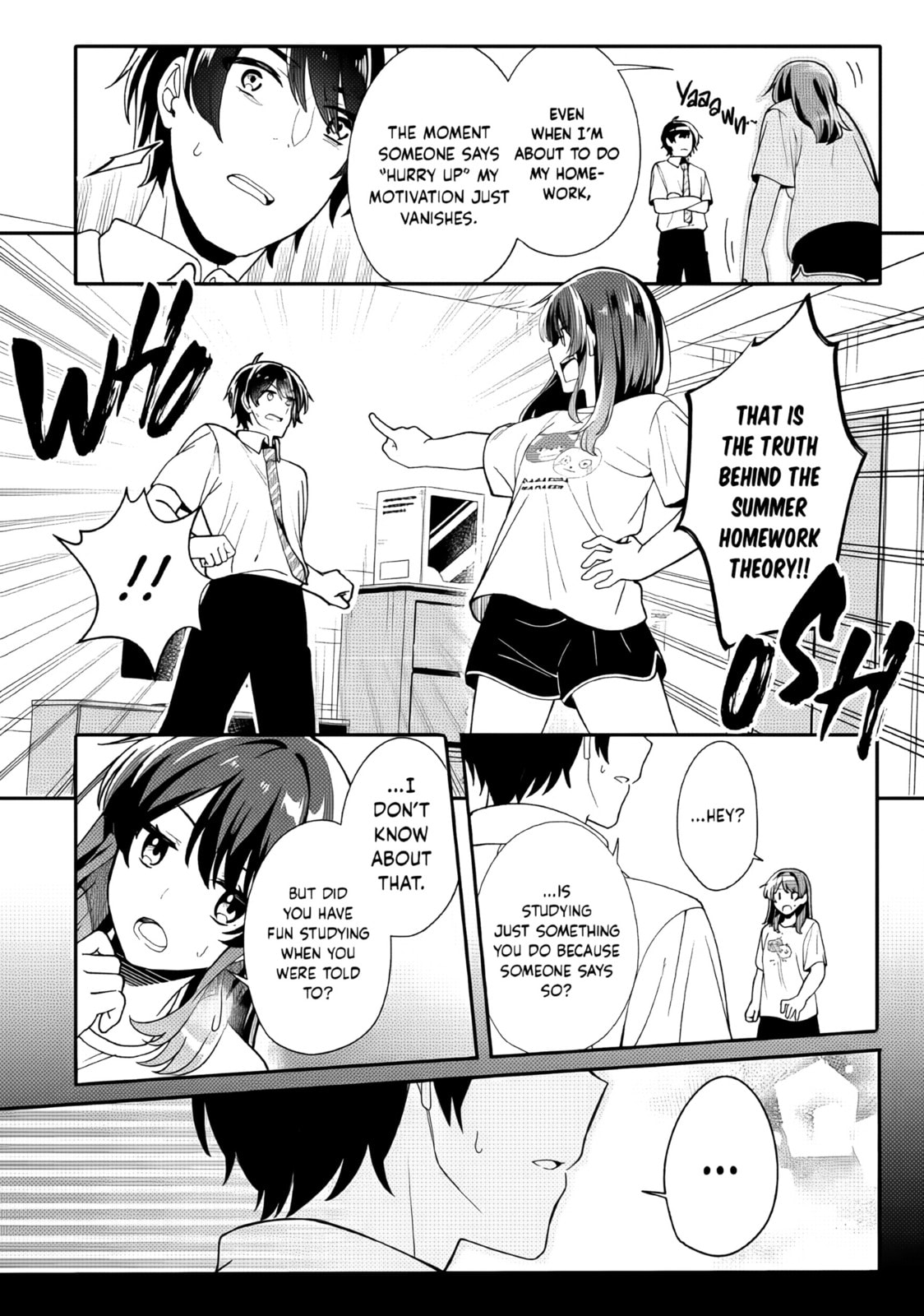 Alone in a Room With a Beautiful Girl in Defenseless Cute Pajamas