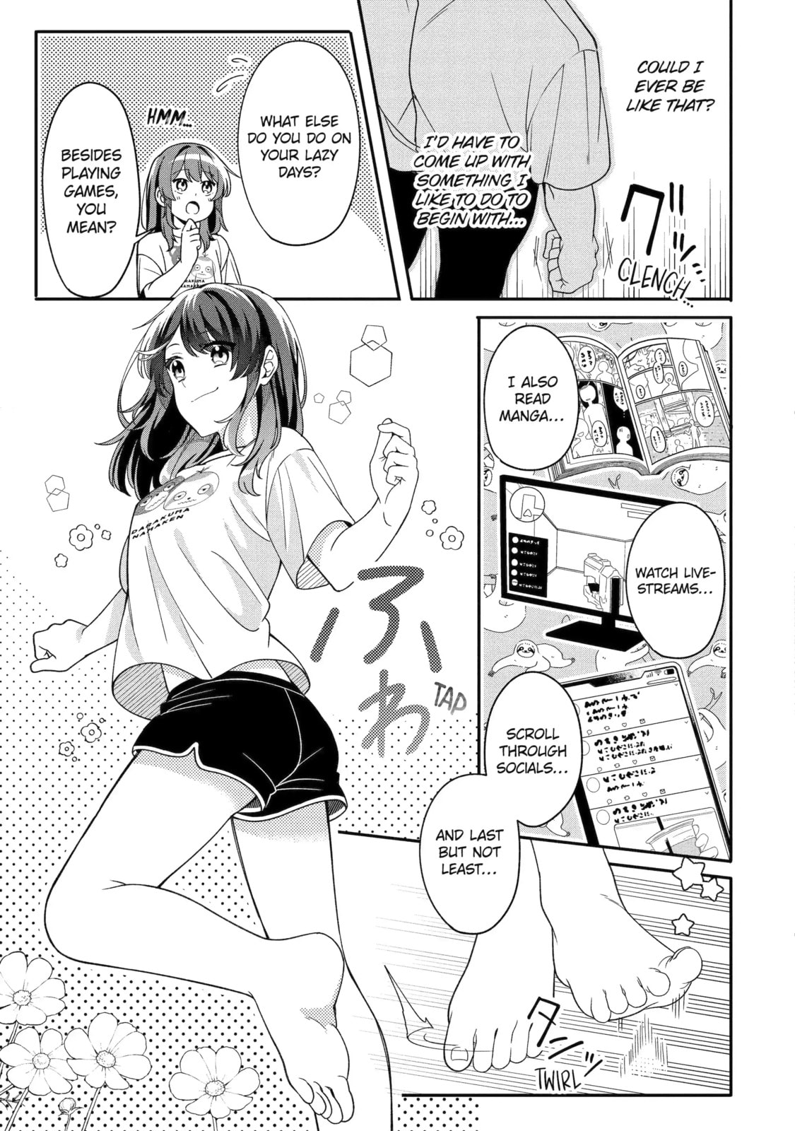 Alone in a Room With a Beautiful Girl in Defenseless Cute Pajamas