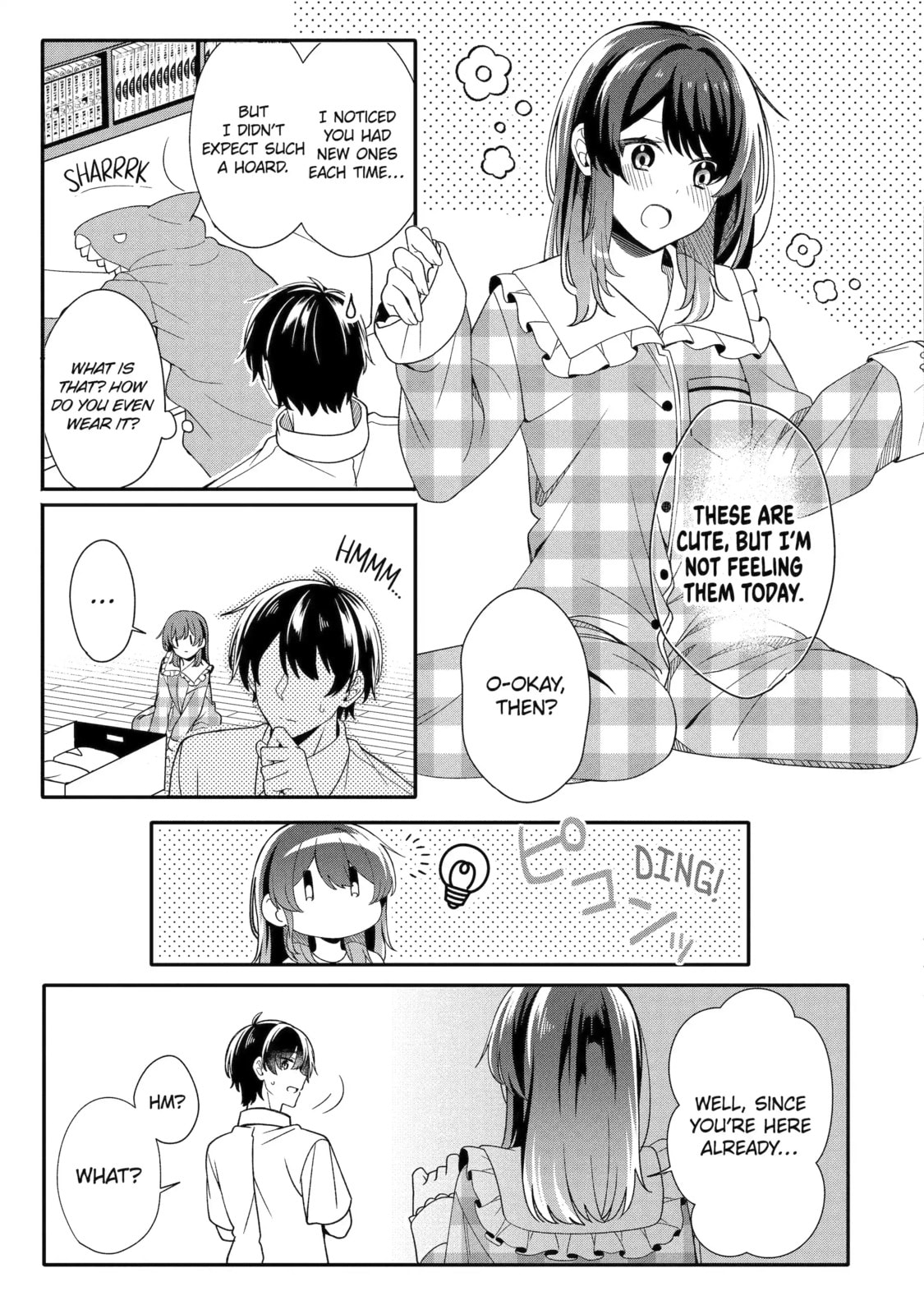 Alone in a Room With a Beautiful Girl in Defenseless Cute Pajamas