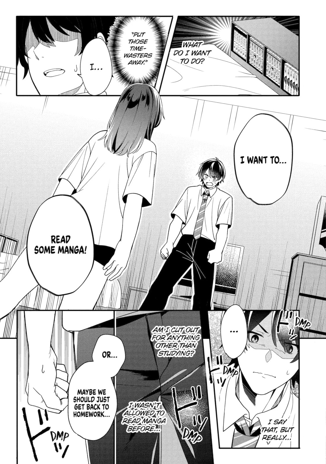 Alone in a Room With a Beautiful Girl in Defenseless Cute Pajamas