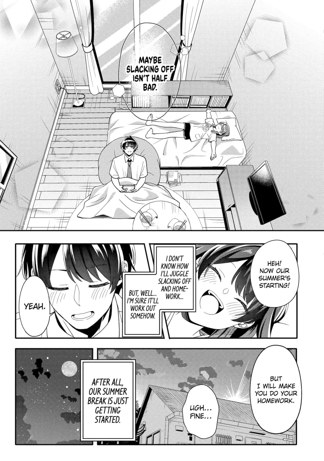 Alone in a Room With a Beautiful Girl in Defenseless Cute Pajamas