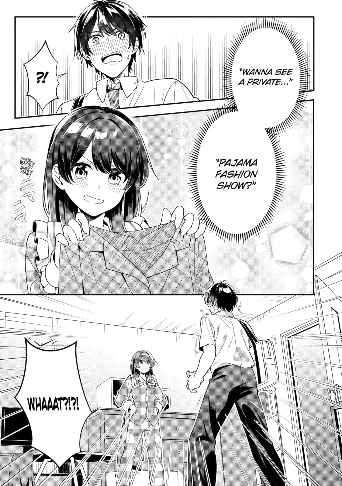Alone in a Room With a Beautiful Girl in Defenseless Cute Pajamas