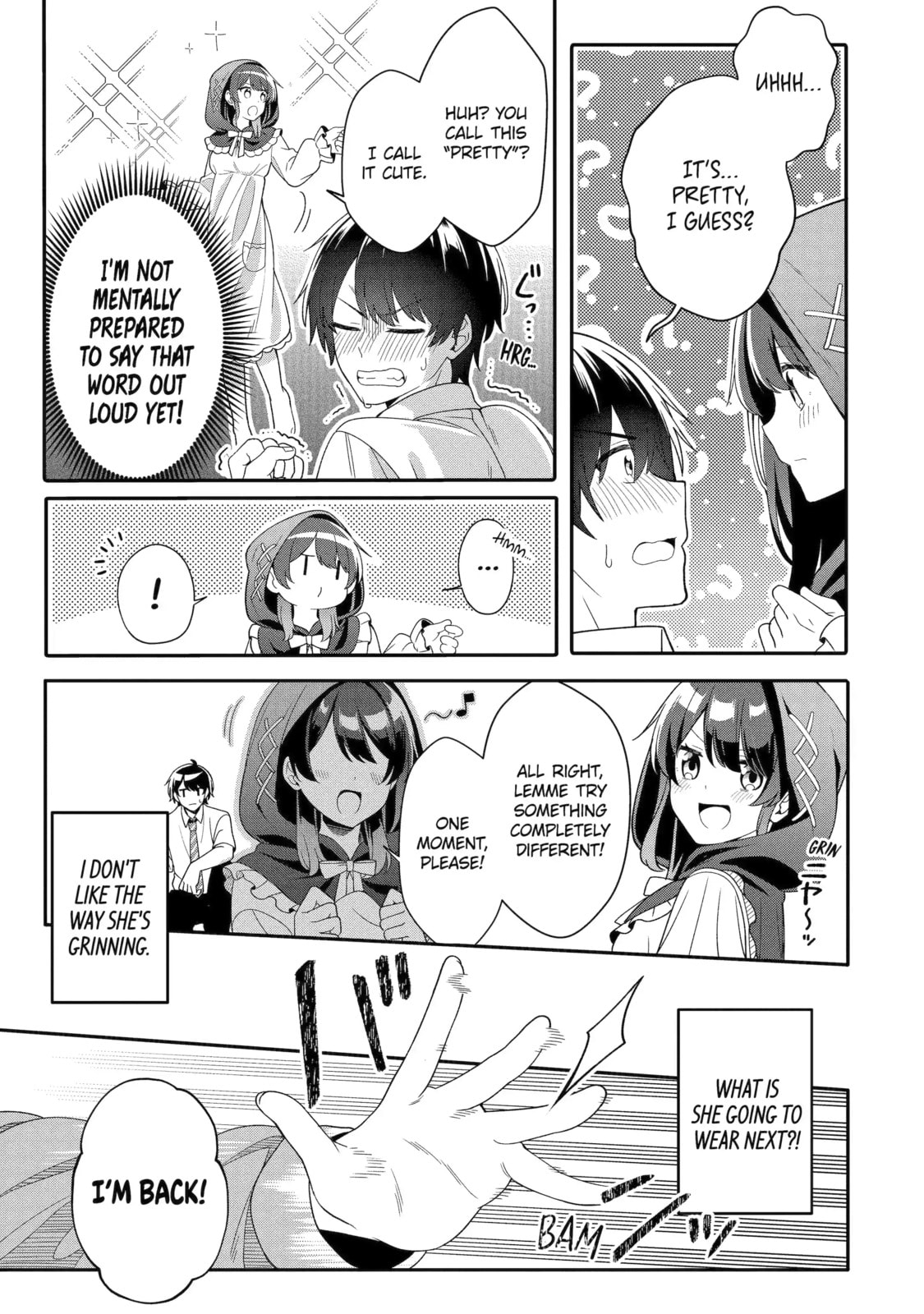 Alone in a Room With a Beautiful Girl in Defenseless Cute Pajamas