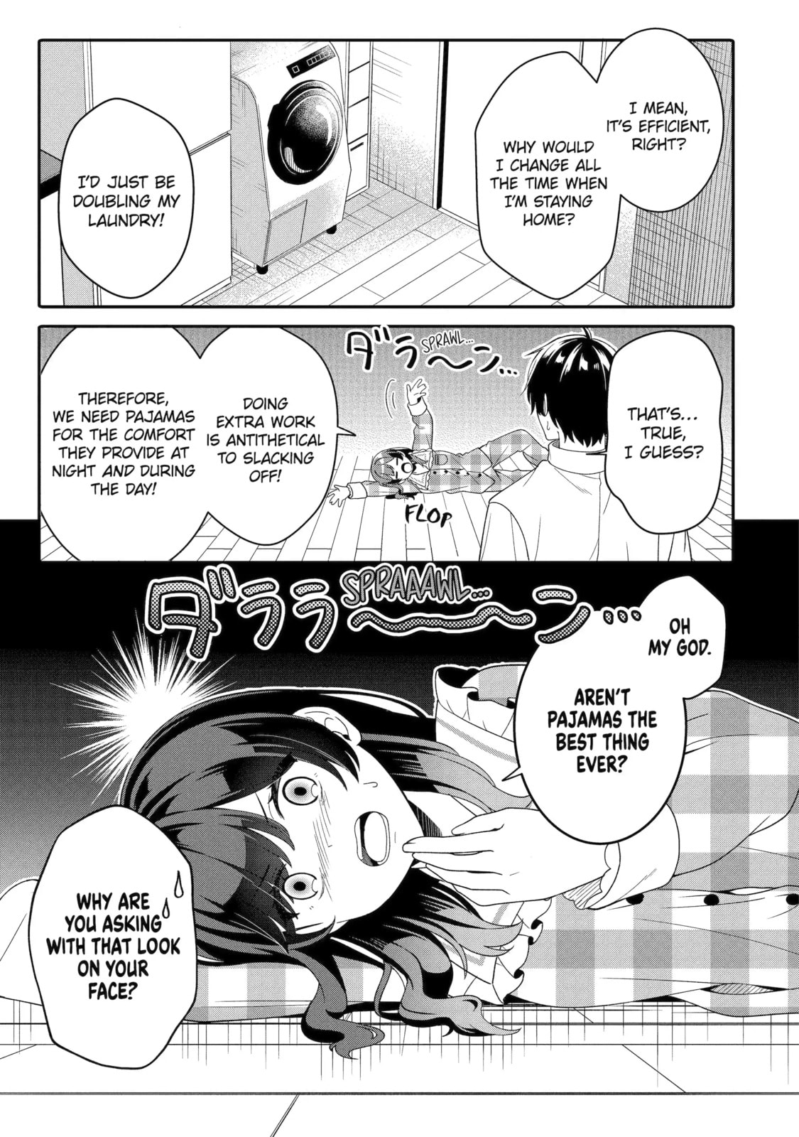 Alone in a Room With a Beautiful Girl in Defenseless Cute Pajamas