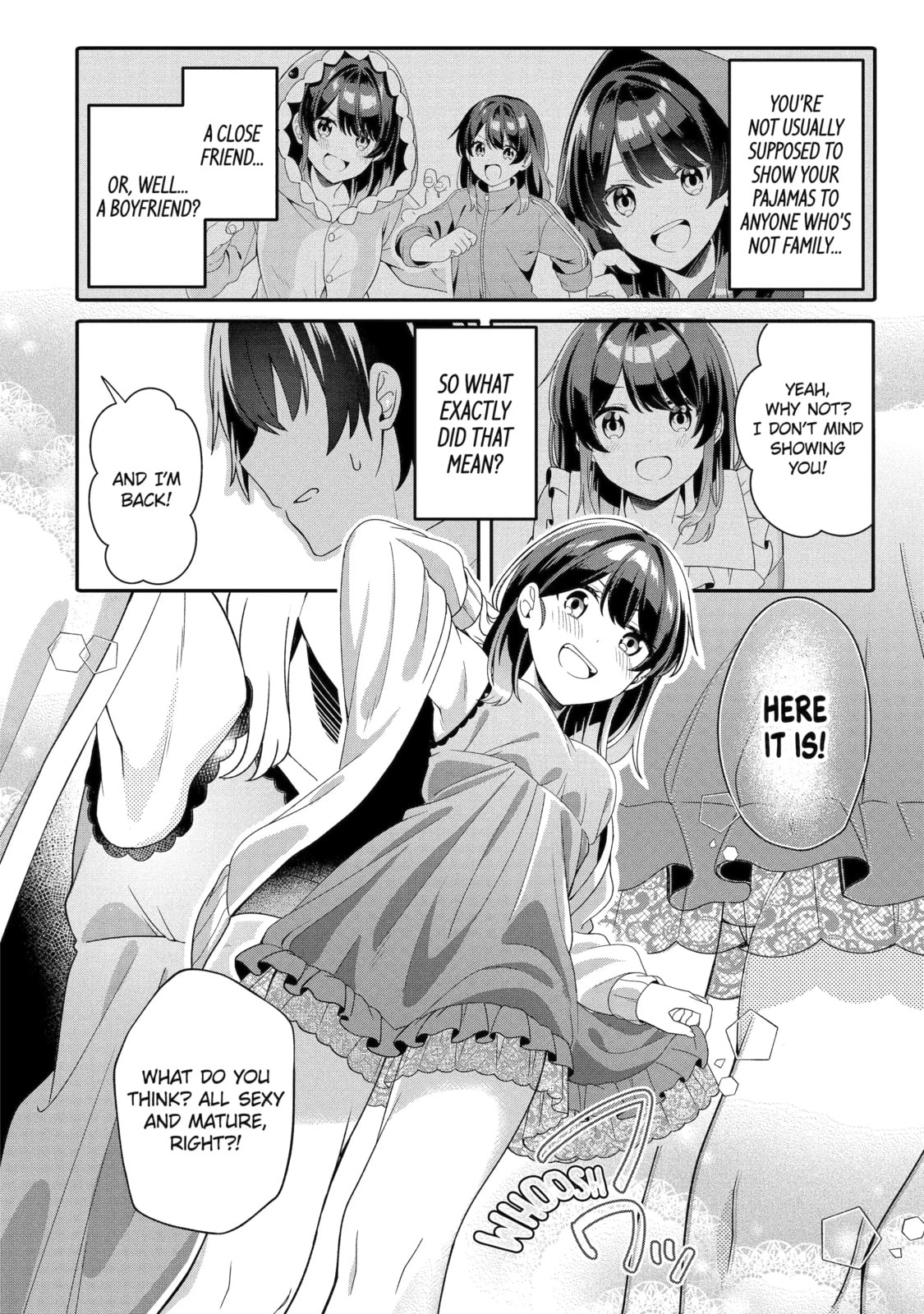 Alone in a Room With a Beautiful Girl in Defenseless Cute Pajamas